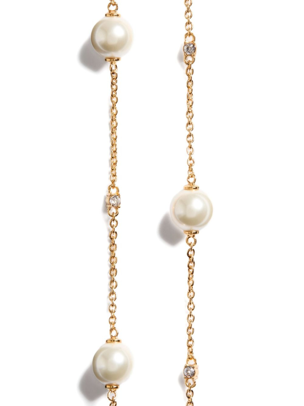 VLogo Signature pearl necklace - 5