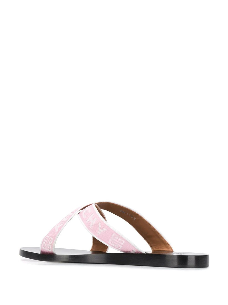 logo strap sandals 3