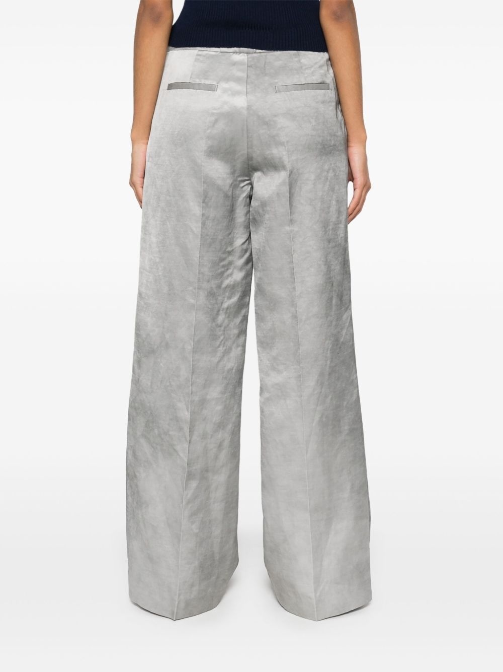 wide-leg trousers - 4