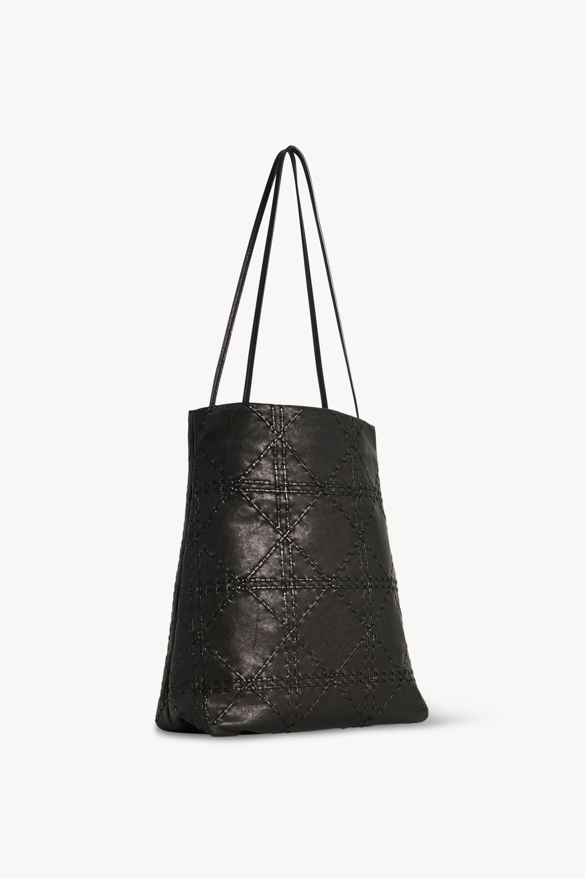 Lilou Woven Bag in Leather - 2