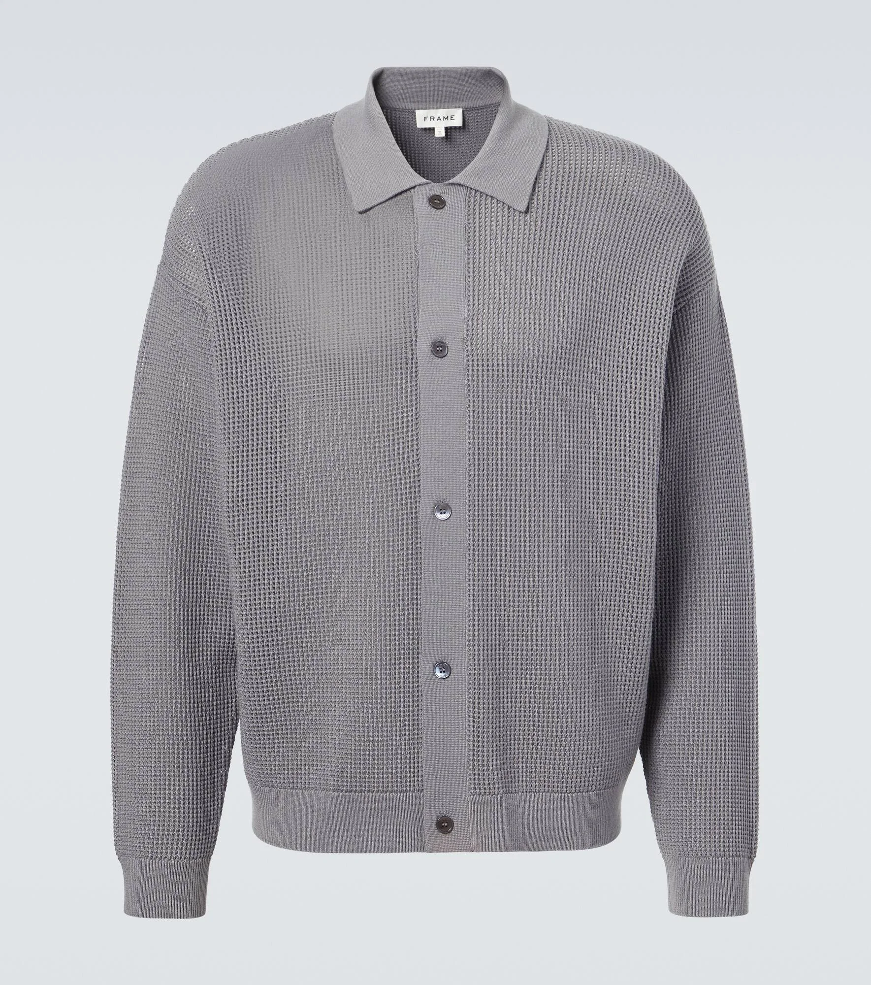 Open-knit cardigan - 1