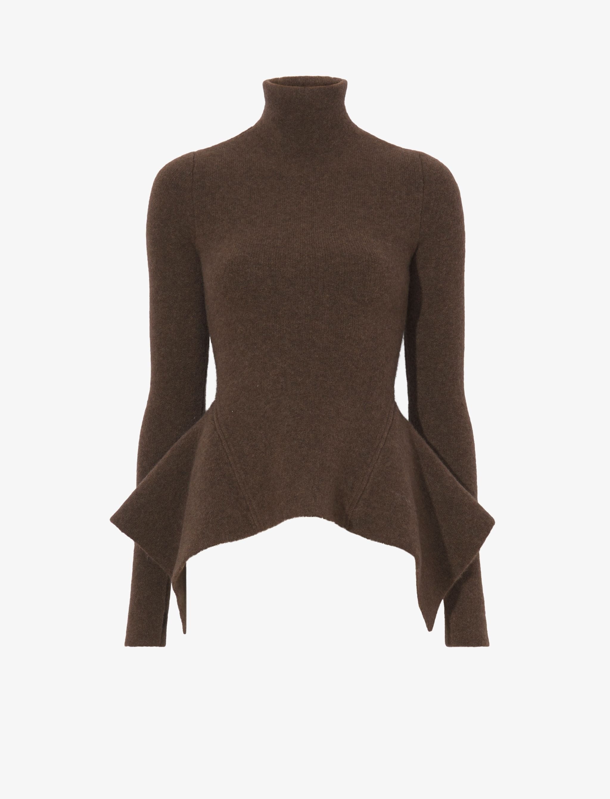 Midweight Wool Turtleneck Sweater - 1