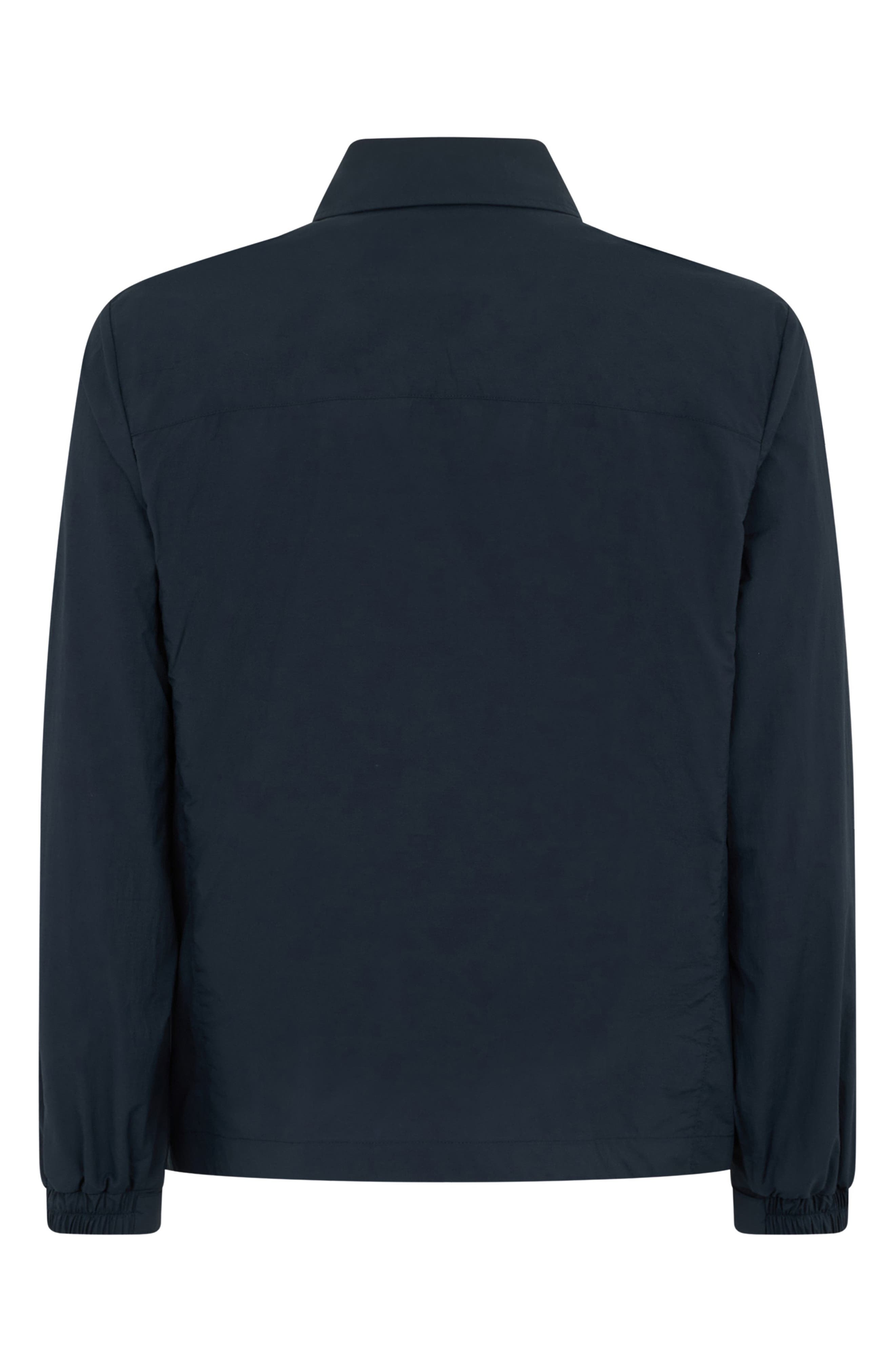 Moose Knuckles Waverly Water Repellent Stretch Shirt Jacket in Black at Nordstrom - 5