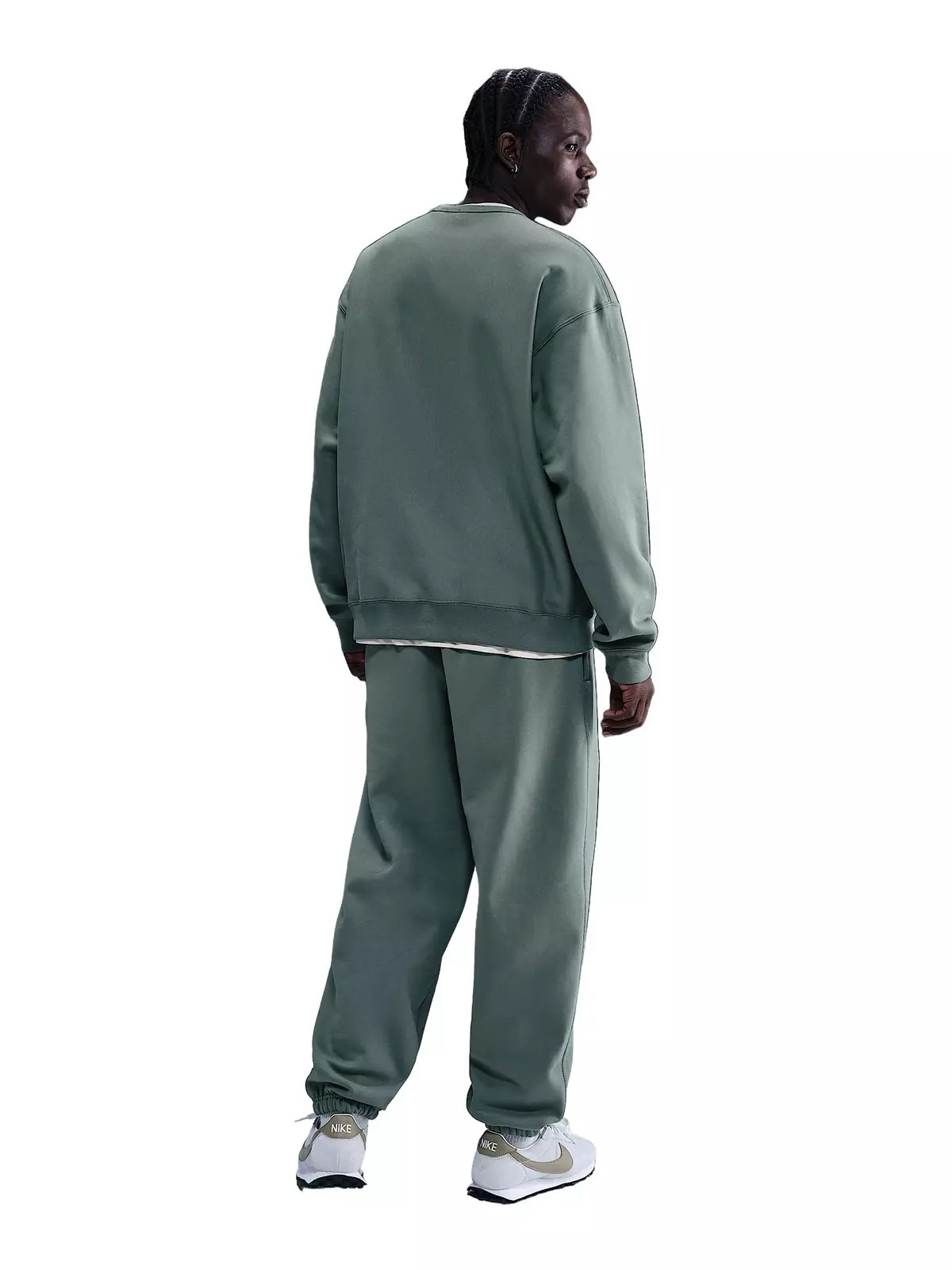 Men's Solo Swoosh Cuffed Fleece Pants - 2