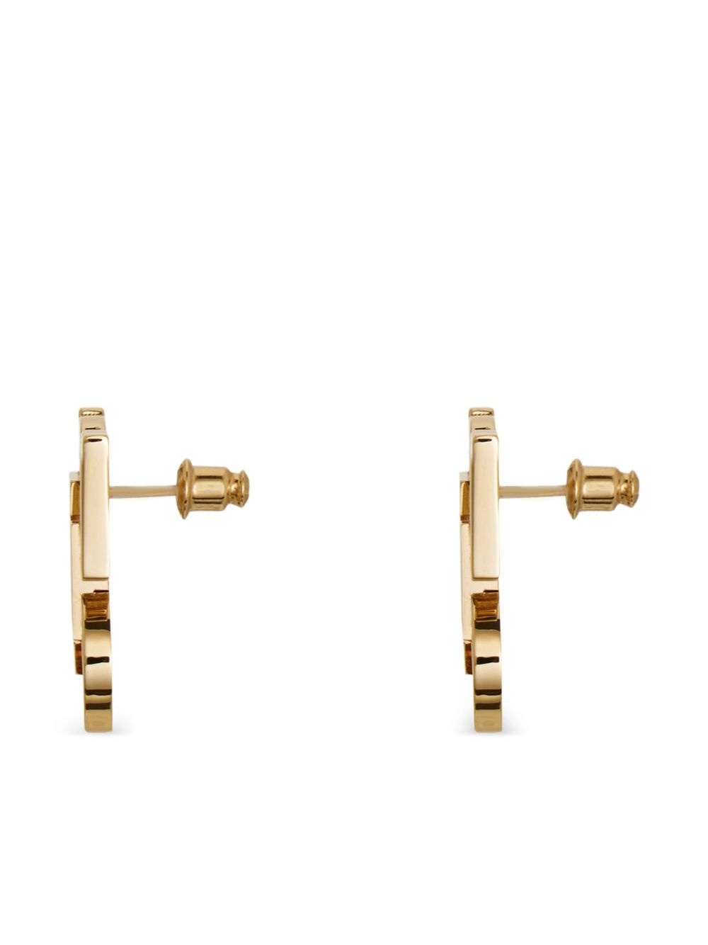 Gancini clip-on earrings - 3