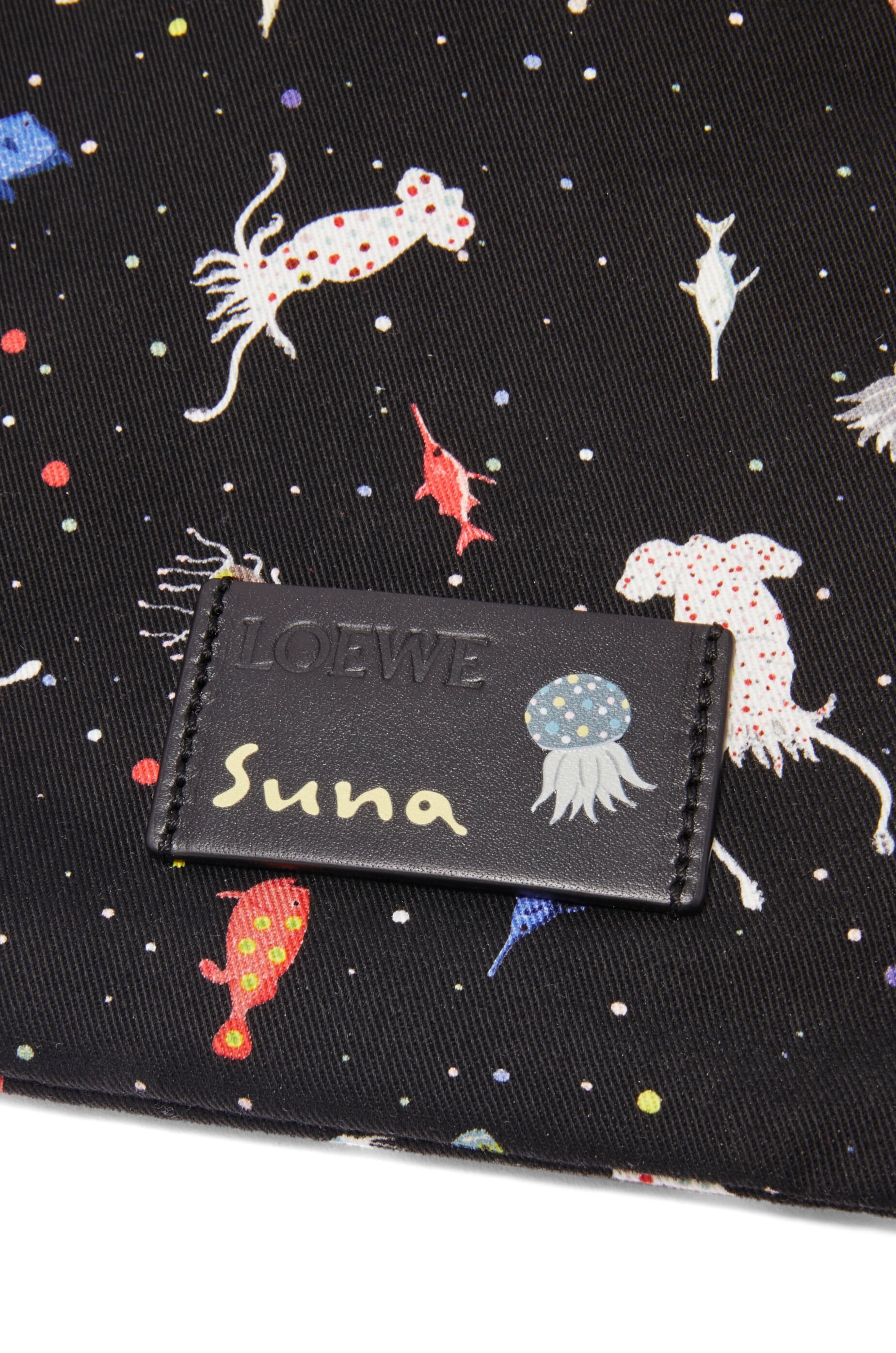 Deep Sea small drawstring pouch in canvas - 4