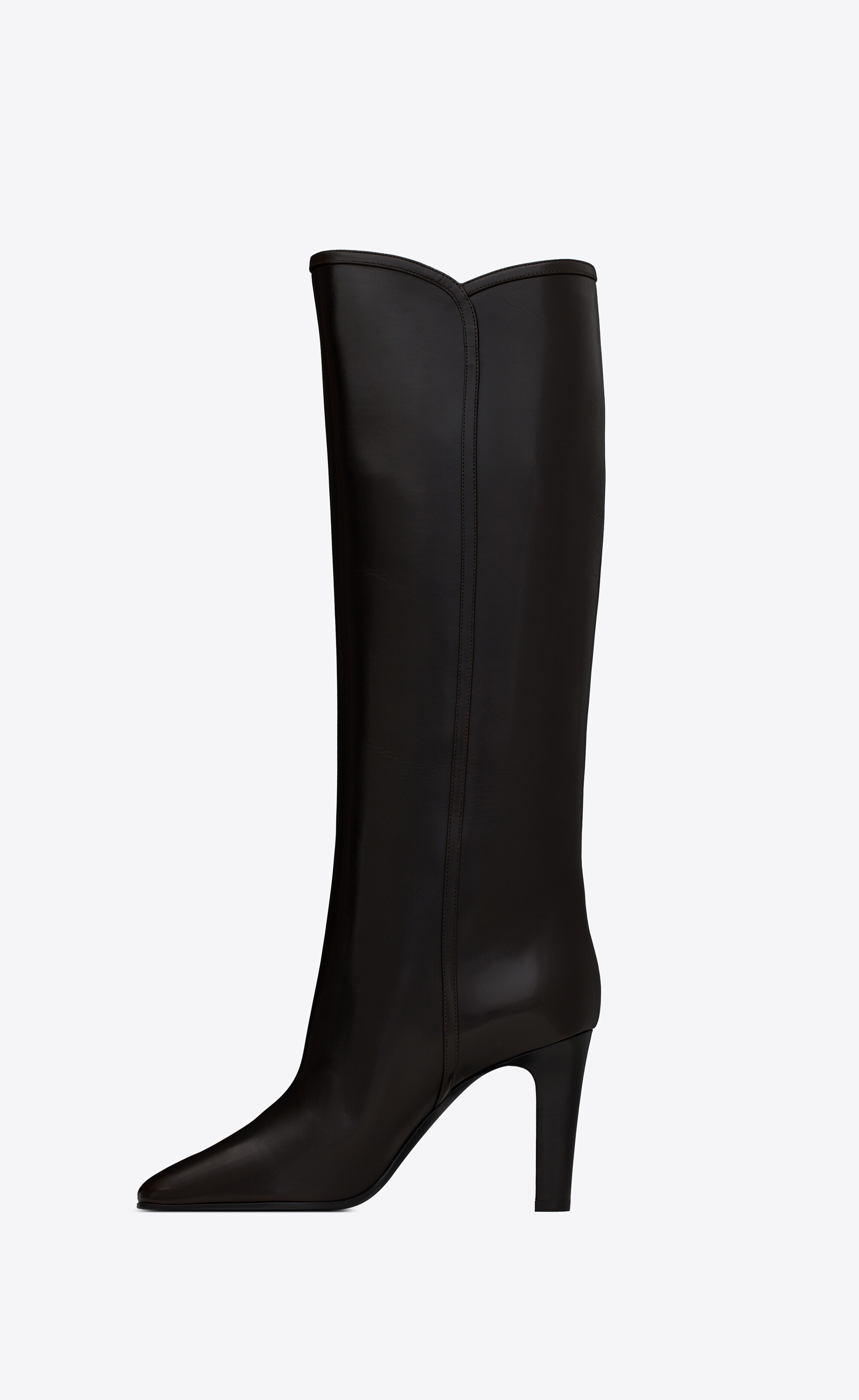 jane monogram boots in smooth leather - 6