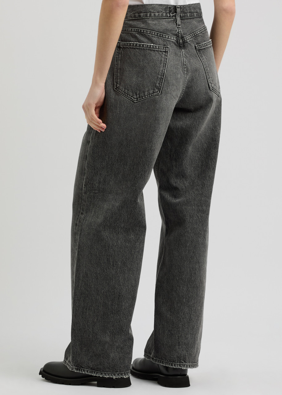 Agolde Low Slung Baggy Distressed Wide-leg Jeans - 3