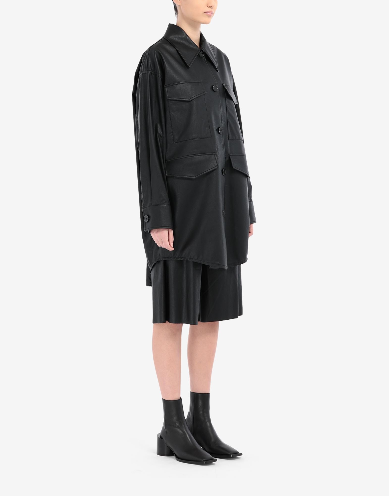 Oversized caban coat - 3