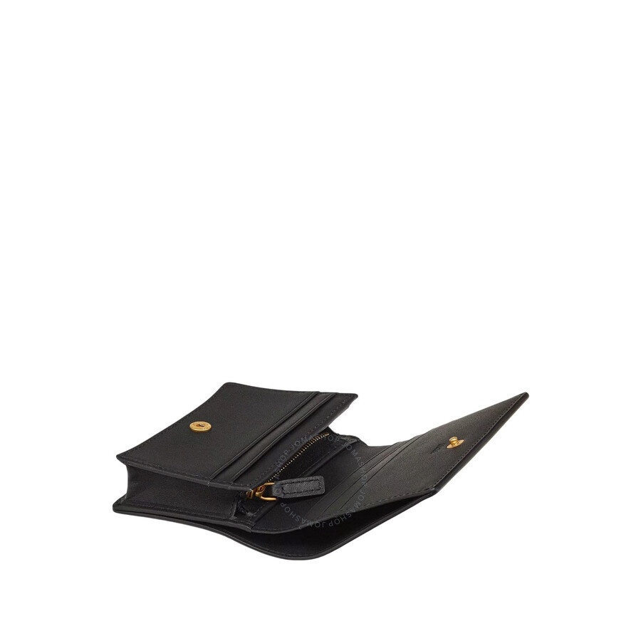 MCM Embossed Logo Leather Mini Himmel Snap Wallet - 2