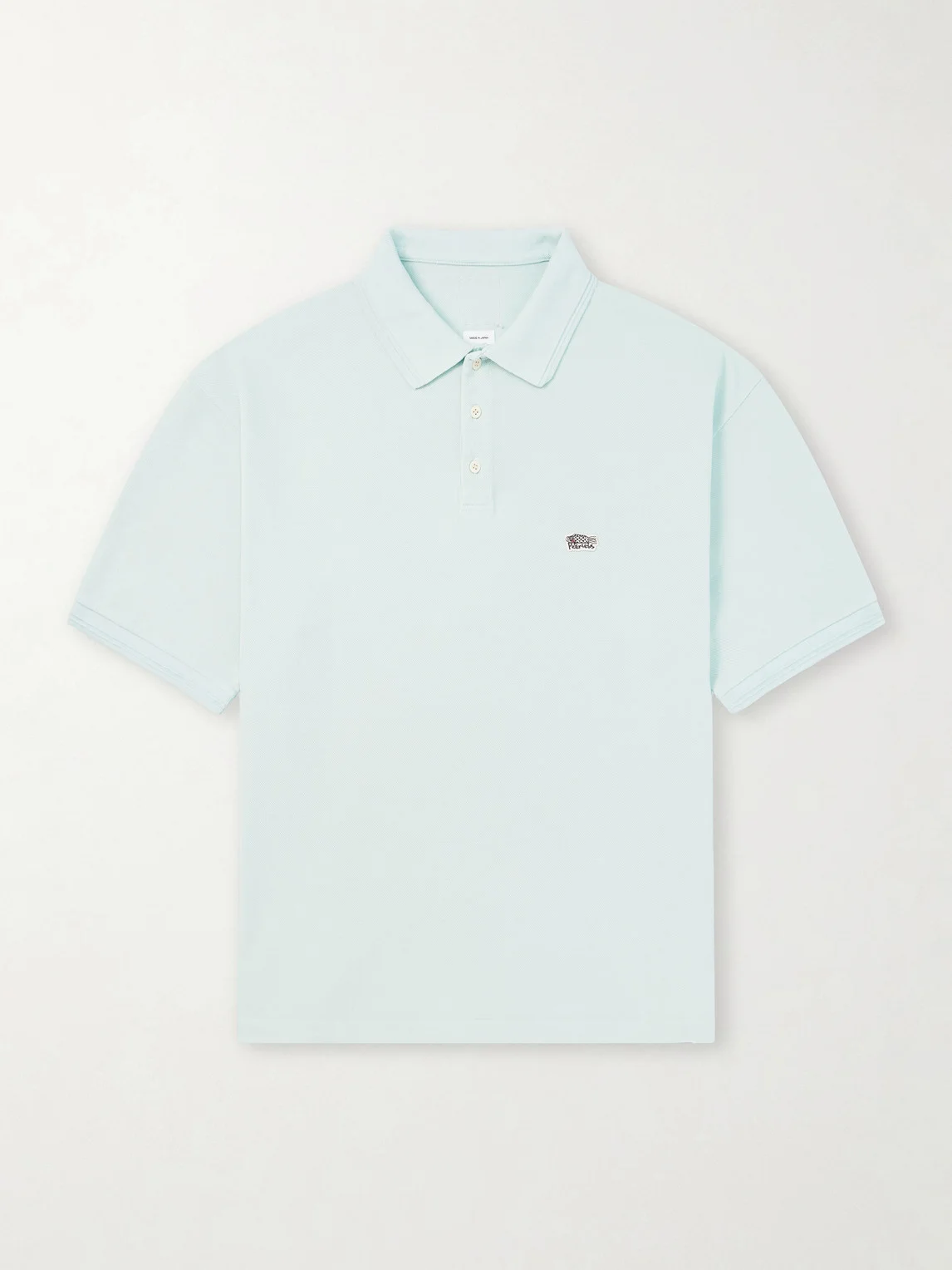 Mondo Logo-Embroidered Cotton-Piqué Polo Shirt - 1