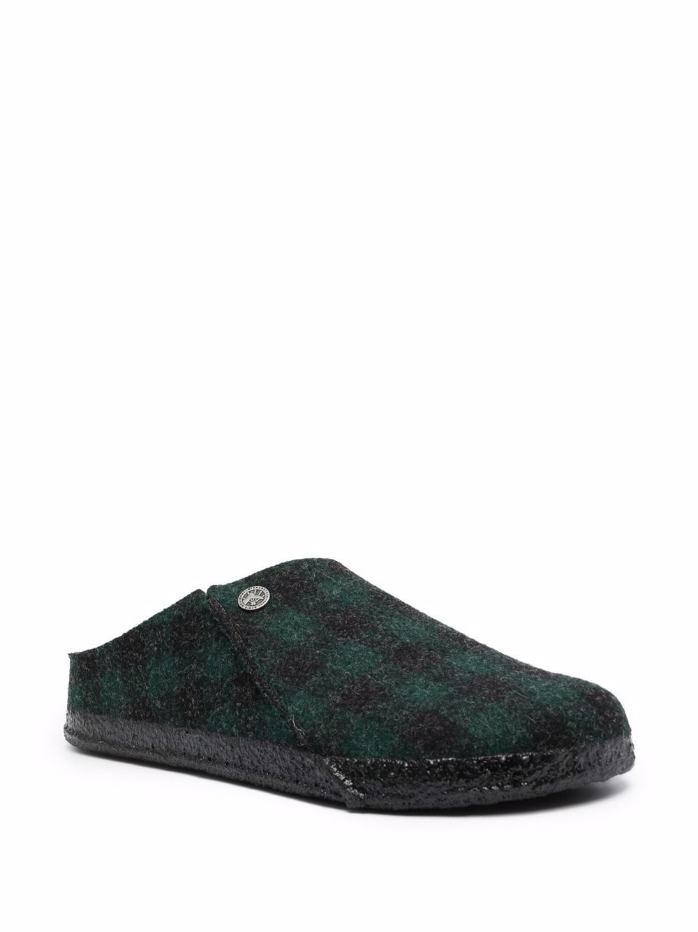 Zermatt wool felt plaid slippers - 2