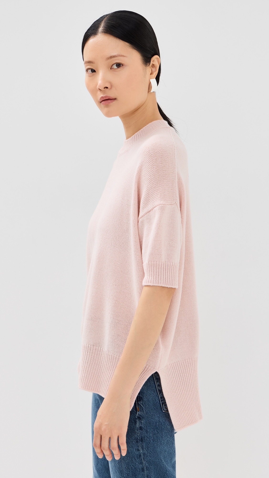 Jil Sander Sweater Cn Ss | shopbop | REVERSIBLE