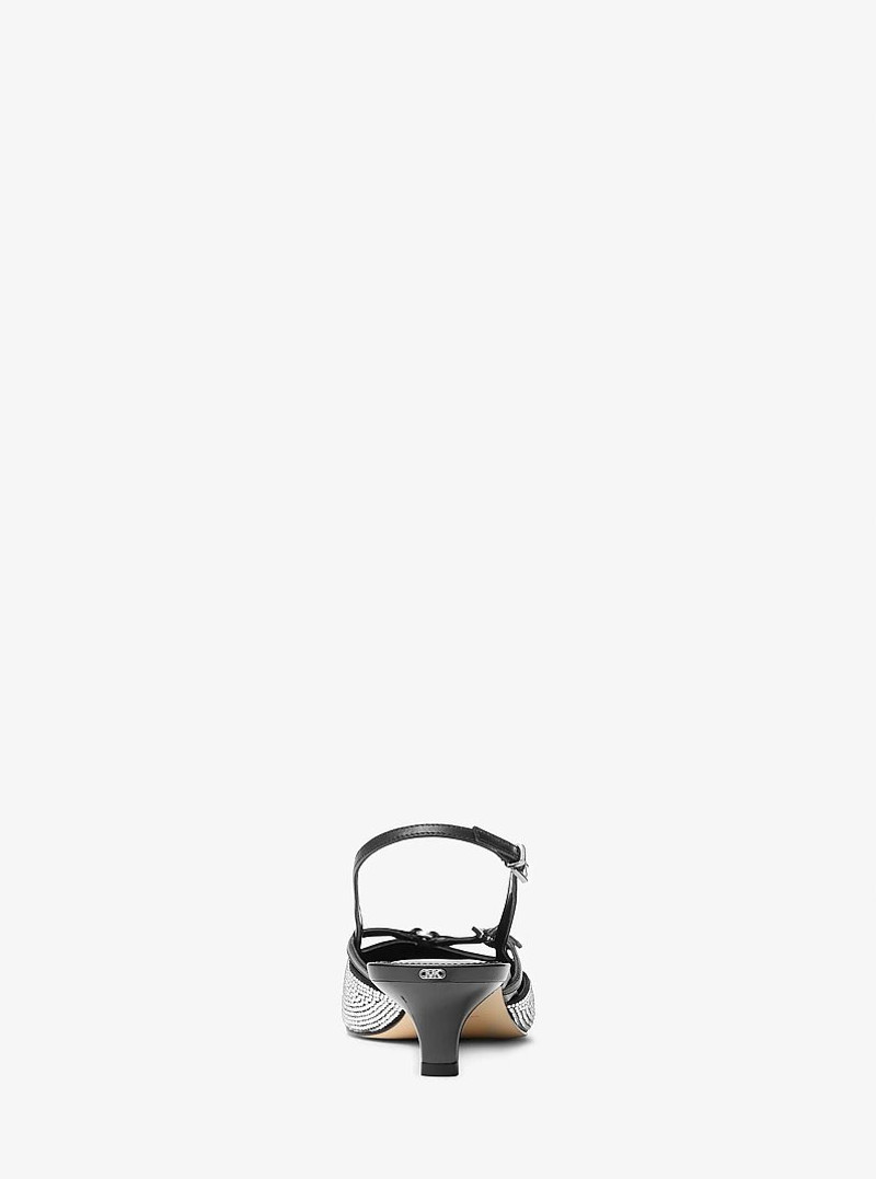 Selina Embellished Slingback Pump 3