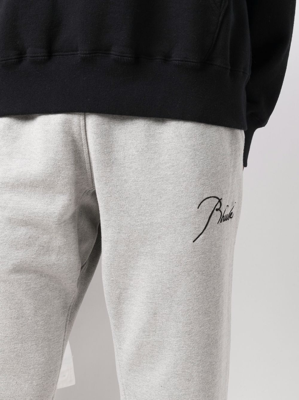 embroidered-logo track pants - 5