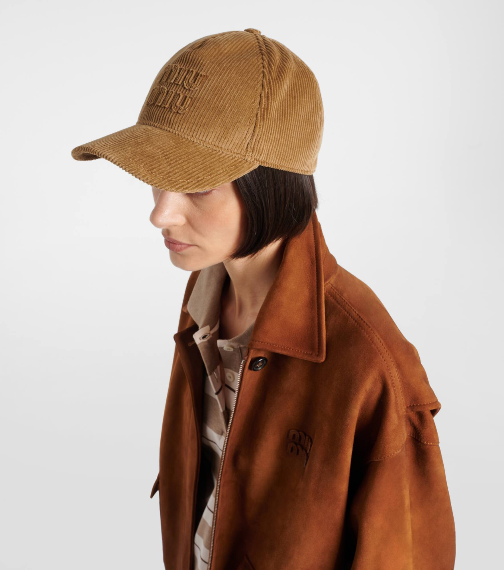 Cotton velvet baseball cap - 2