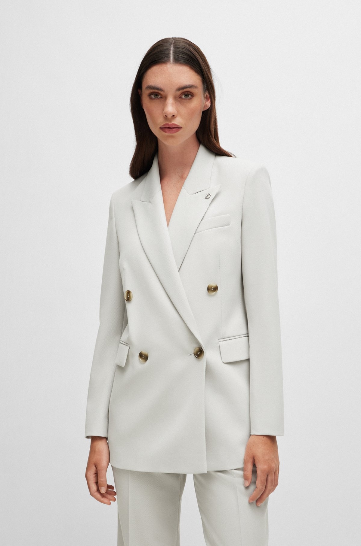 REGULAR-FIT JACKET IN A HEAVYWEIGHT WOOL BLEND - 2