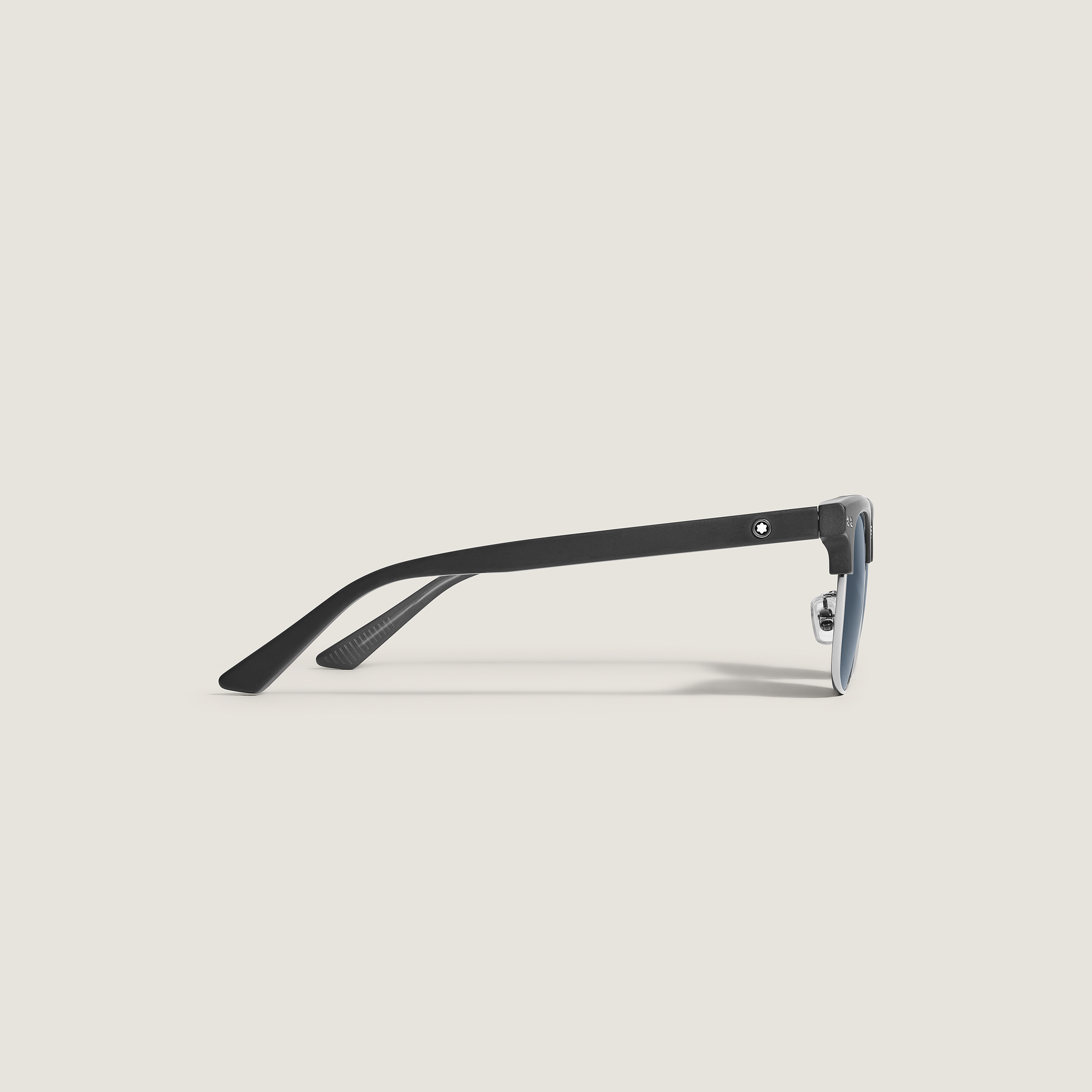 Squared Sunglasses with Black Coloured Acetate Frame - 2