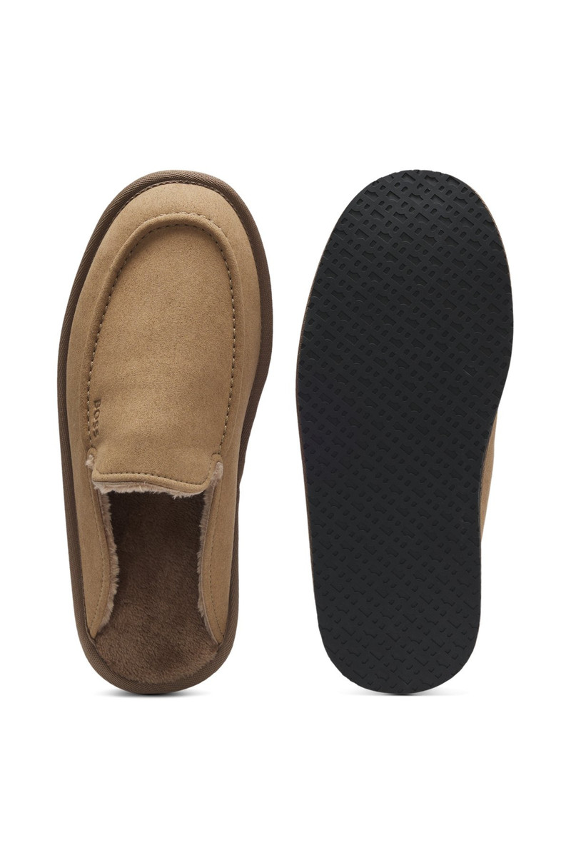 MICROFIBRE SLIPPERS WITH RUBBER SOLE 4