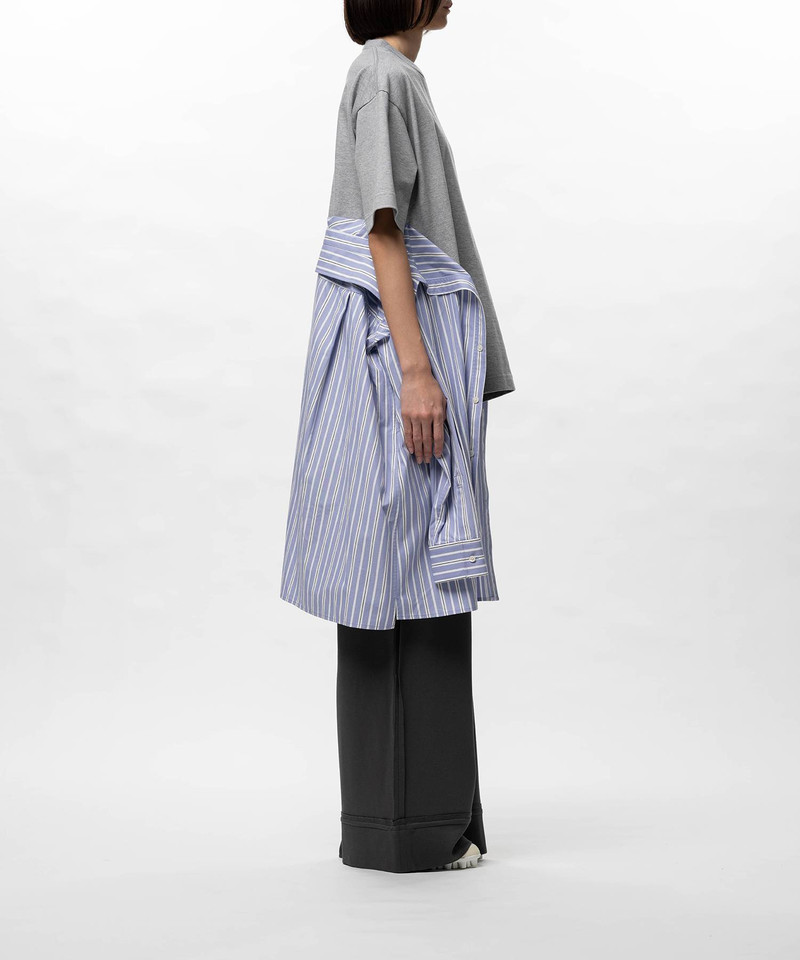 Shirt Combined T-shirt Dress 23