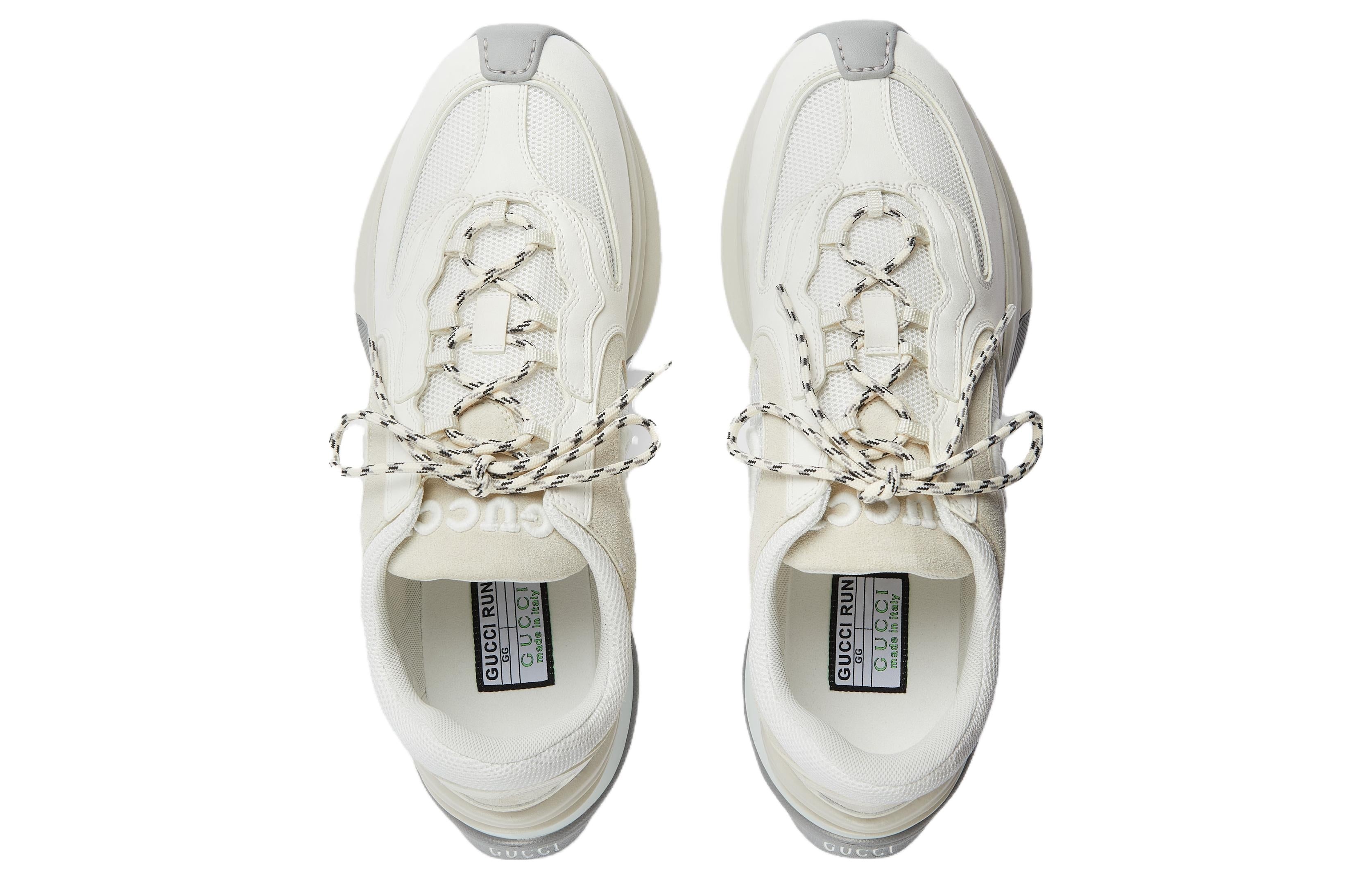Gucci Run sneaker 'White Suede' 749785-AAB62-9144 - 3