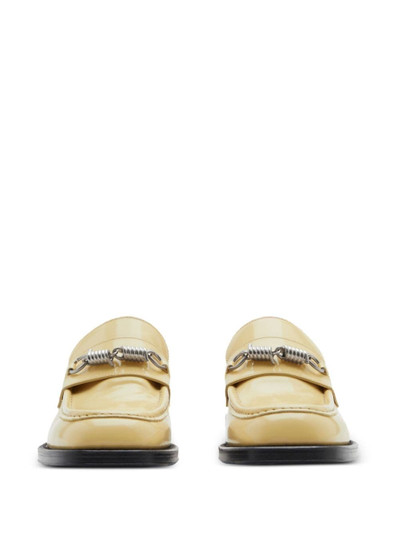 Burberry Barbed leather loafers outlook