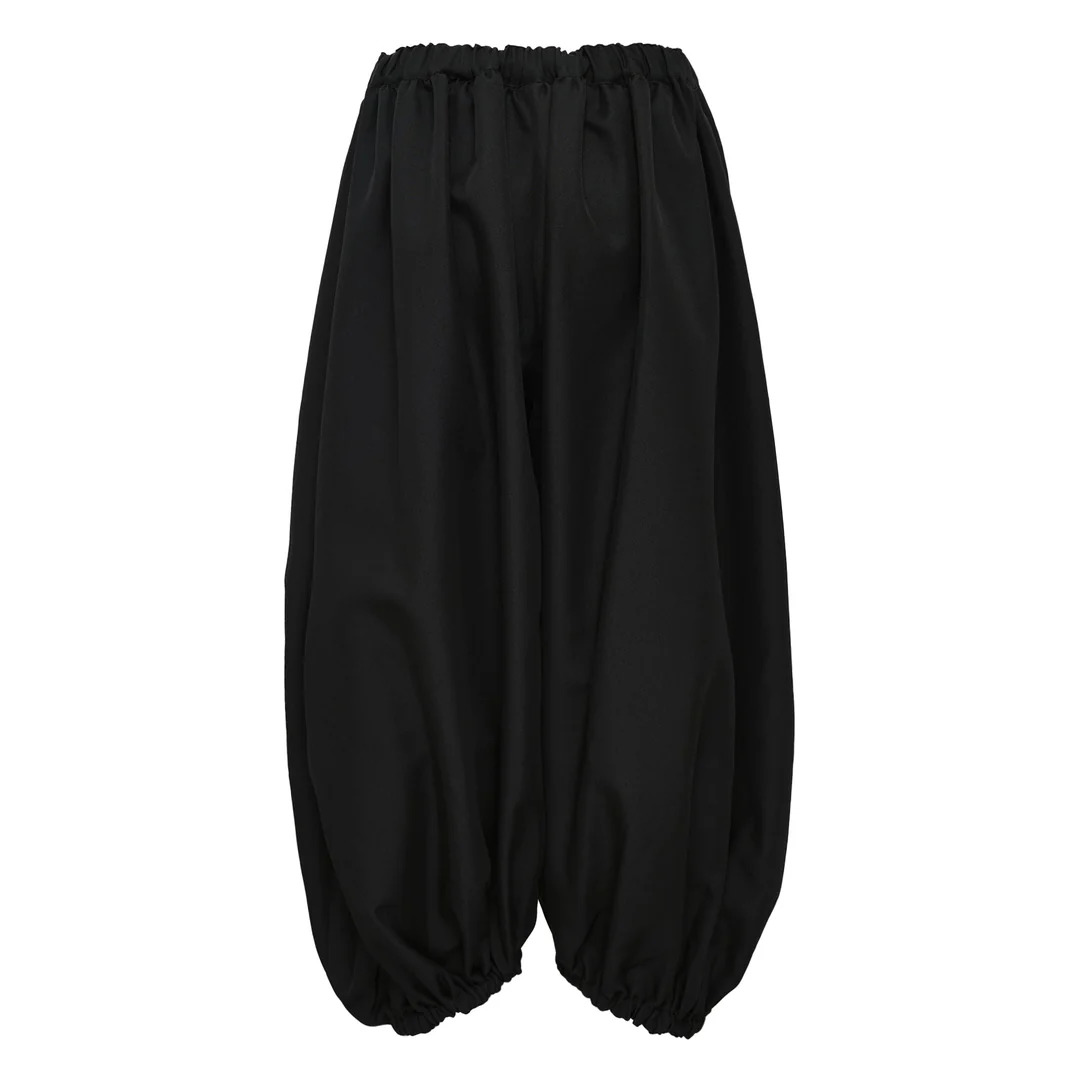 Polyester Gabardine Balloon Pants - 2