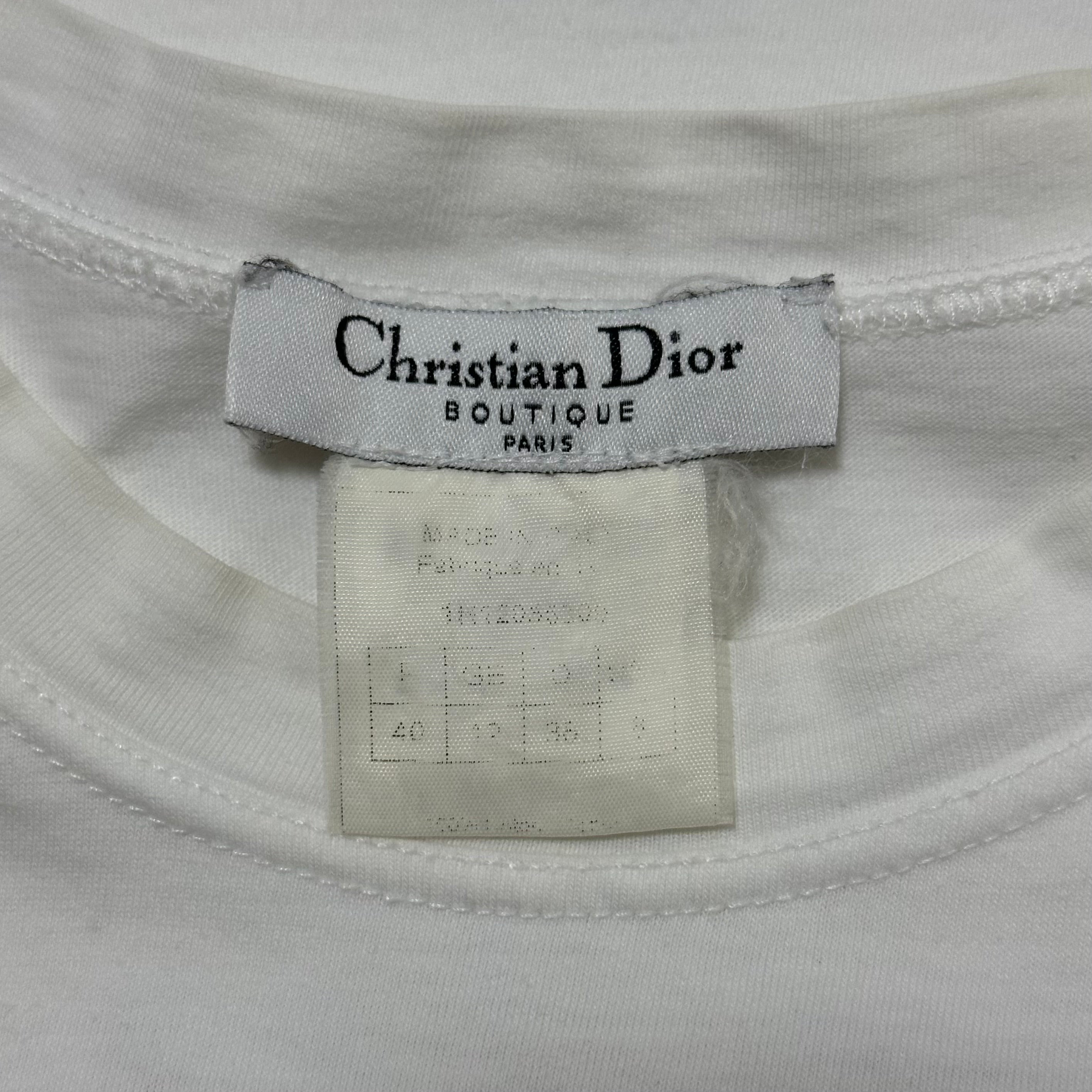 CHRISTIAN DIOR Fall Winter 2001 "J'ADORE DIOR" Tank Top - 6