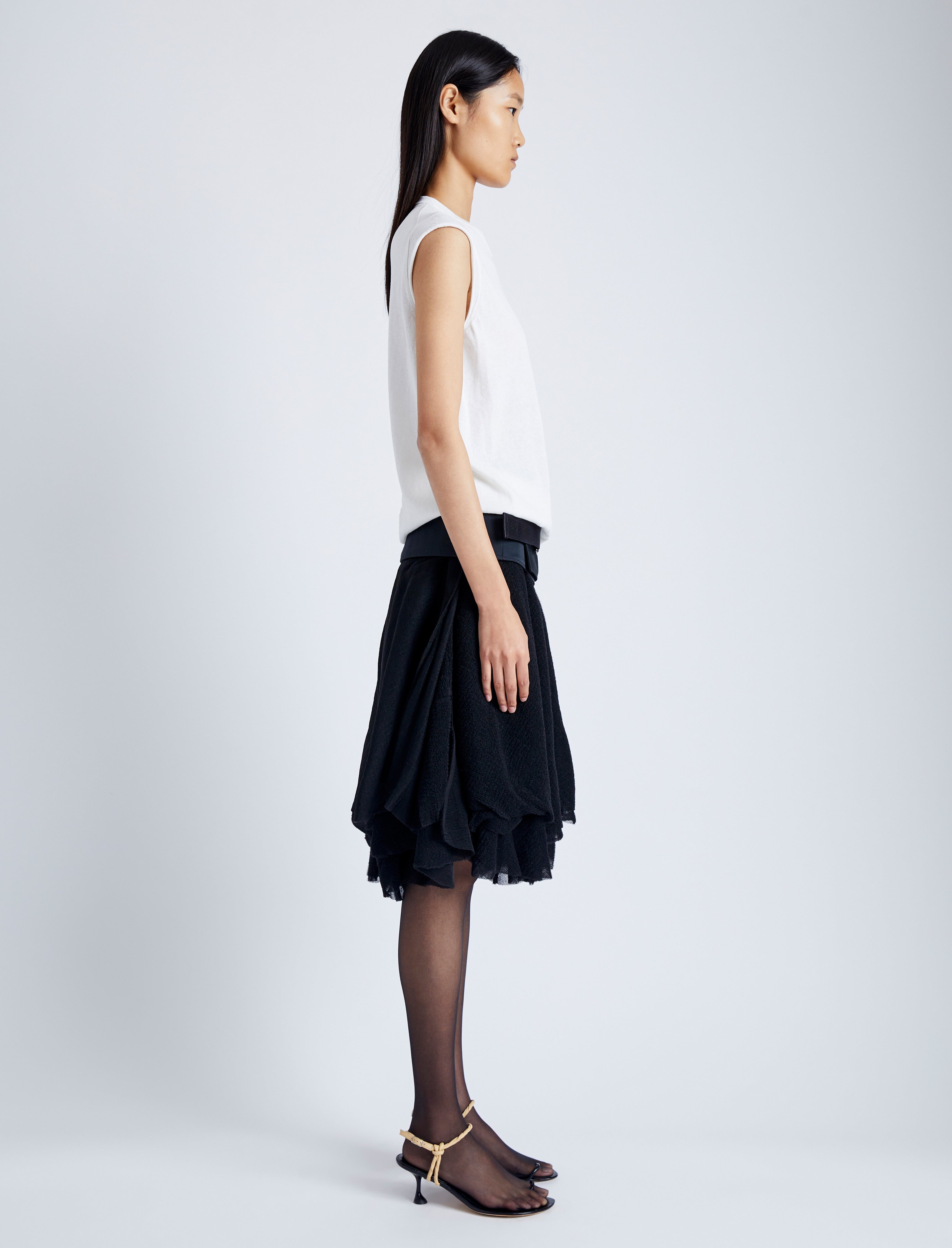 Morgan Sweater in Cotton Silk - 4
