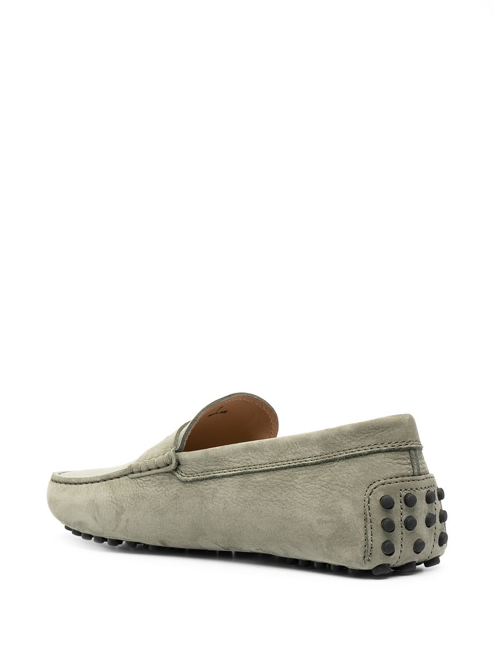 square toe driving loafers - 3