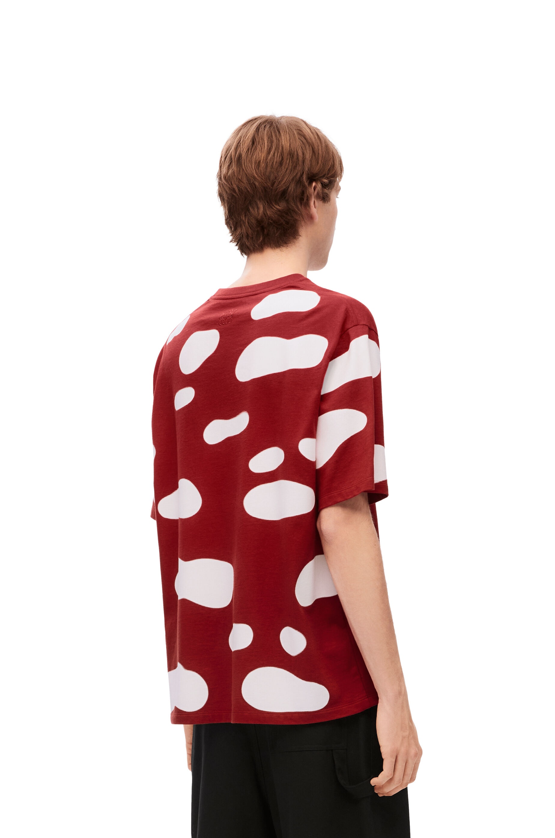 Mushroom loose fit T-shirt in cotton - 4