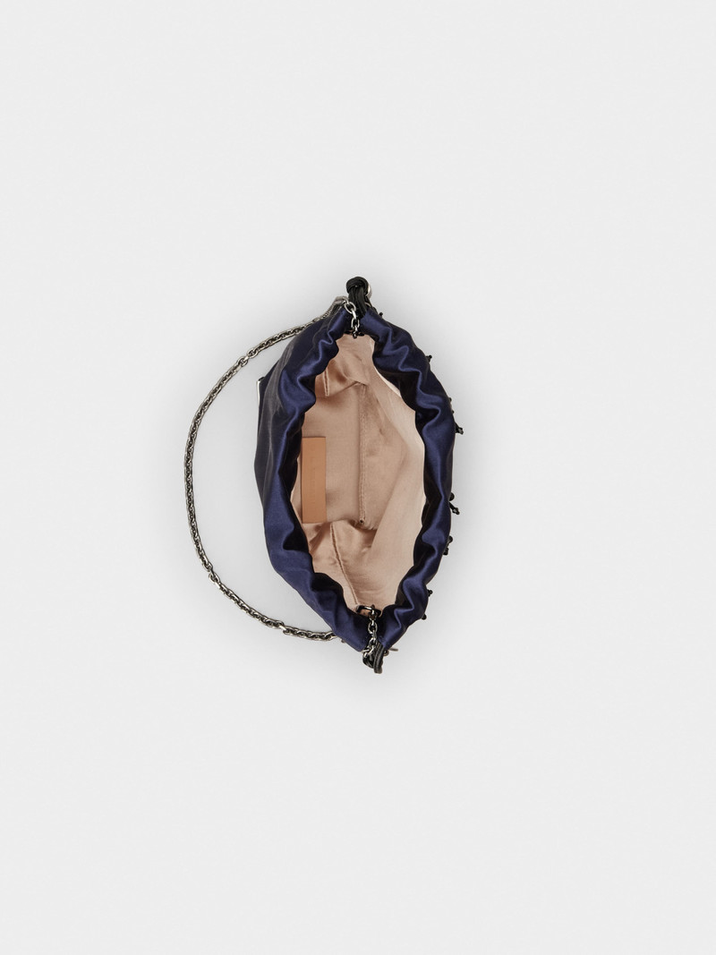 Très Vivier Bucket Bag in satin 6