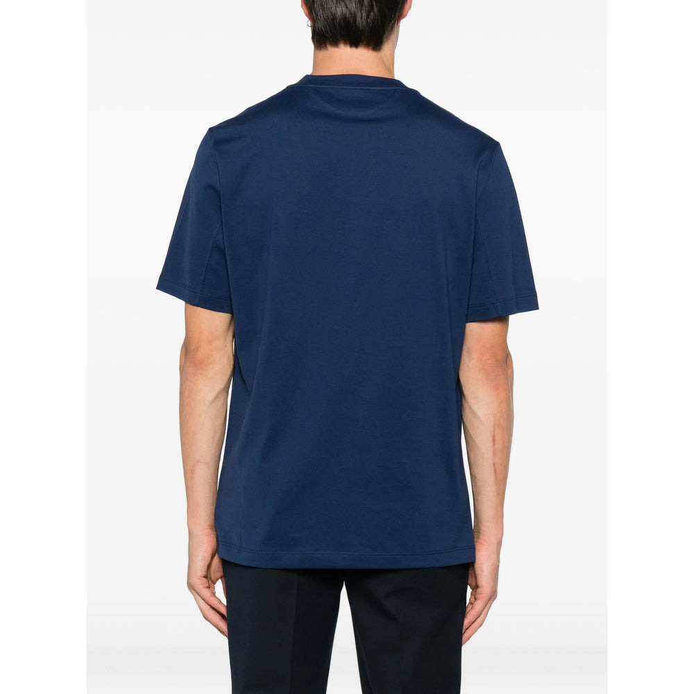 Brunello Cucinelli Blue T-Shirts & Vests - T-Shirts Men - 4