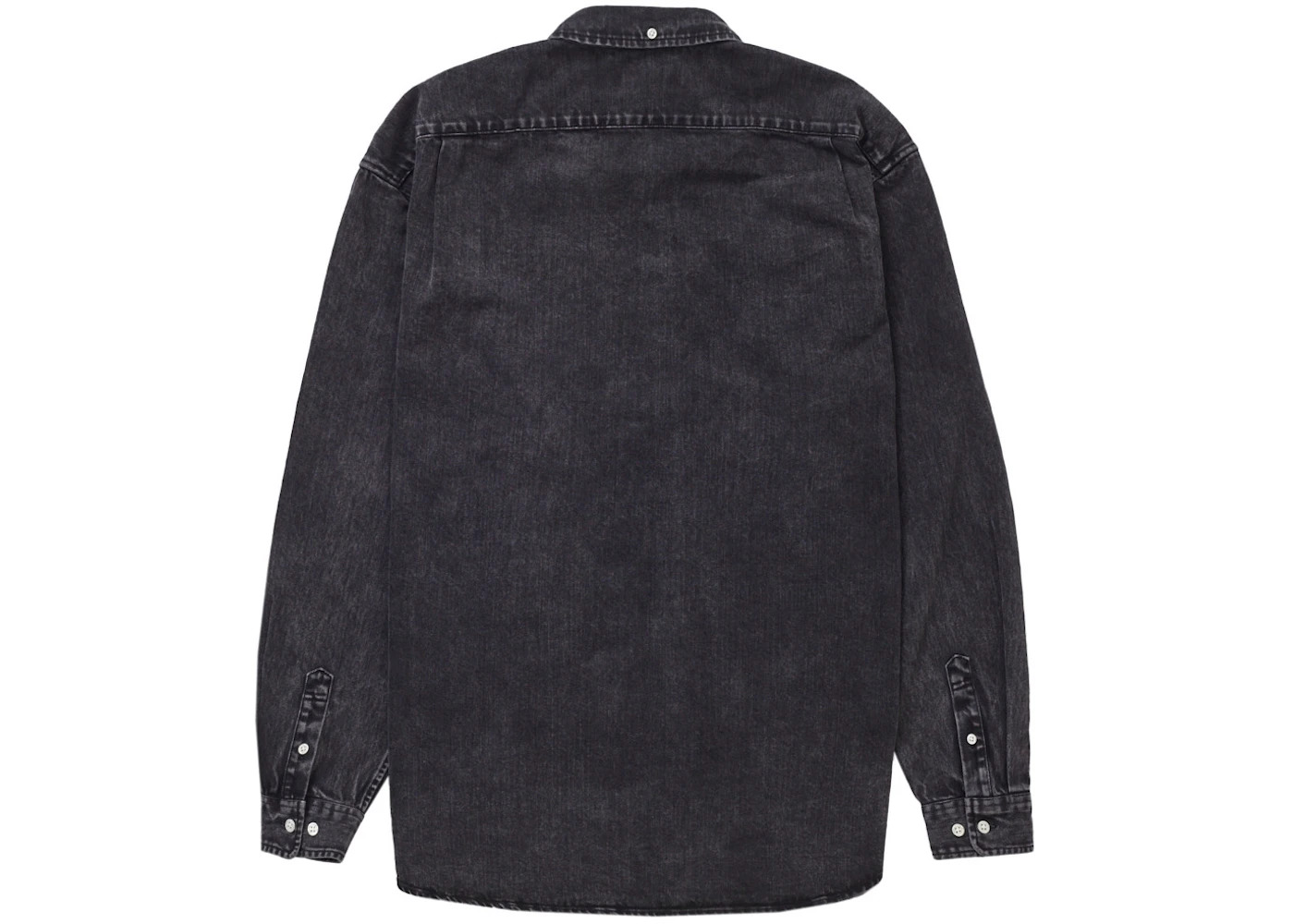 Supreme Small Box Shirt (SS24) Washed Black - 2