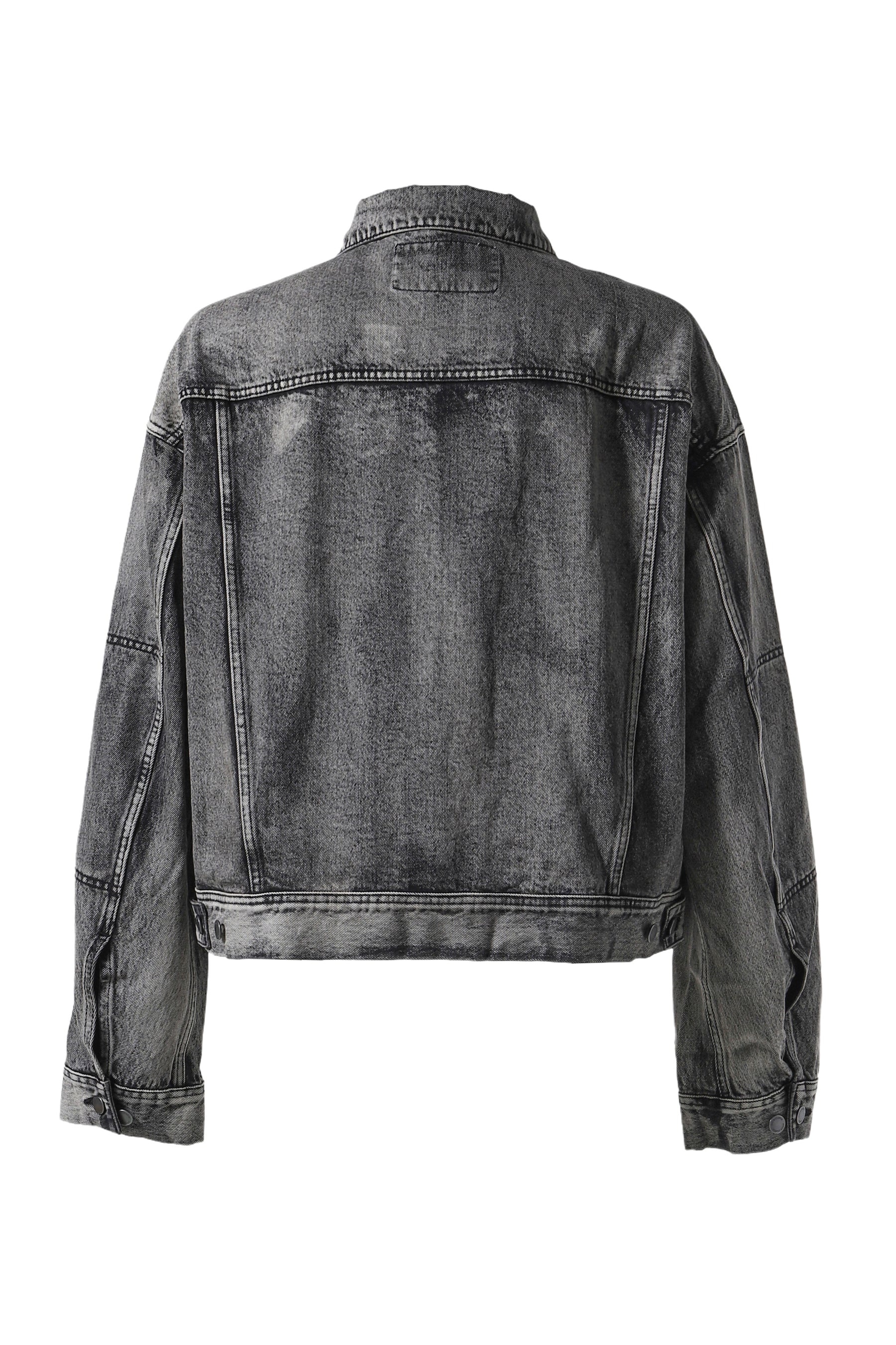 GEM DENIM JACKET / CHARGRILL - 2