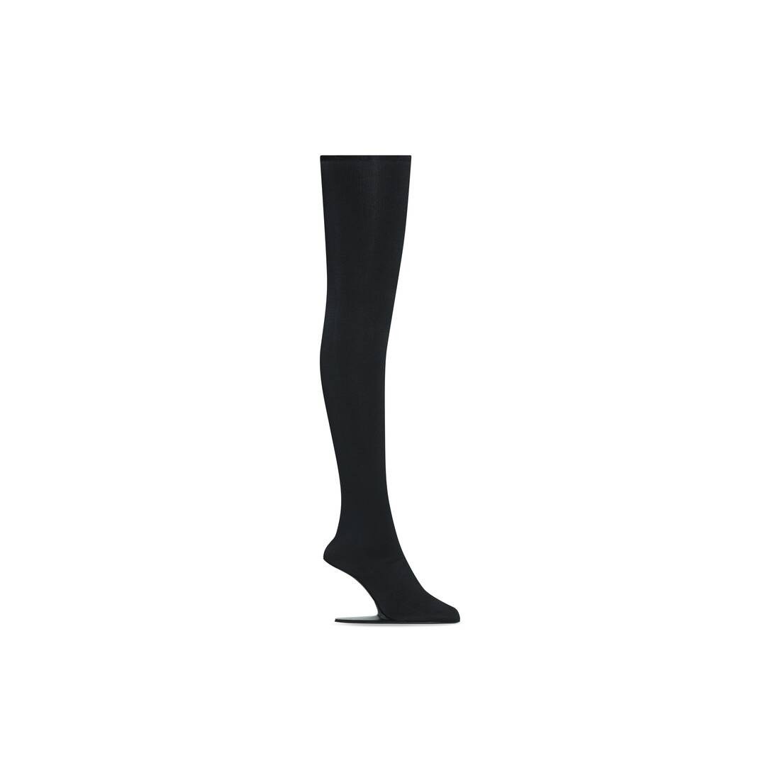 Women's Stage 110mm Over-the-knee Boot in Black - 1