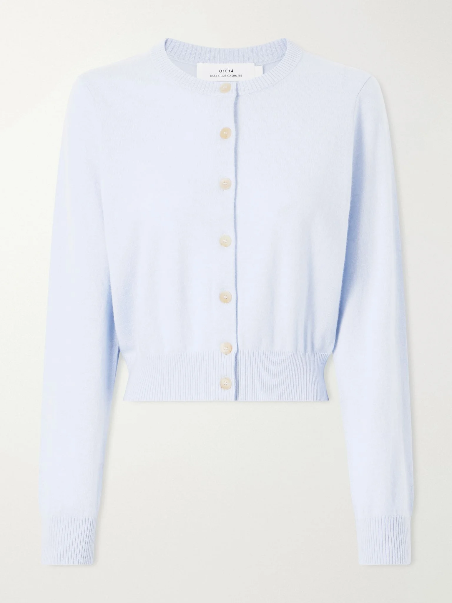 Celestina cashmere cardigan Light blue - 1