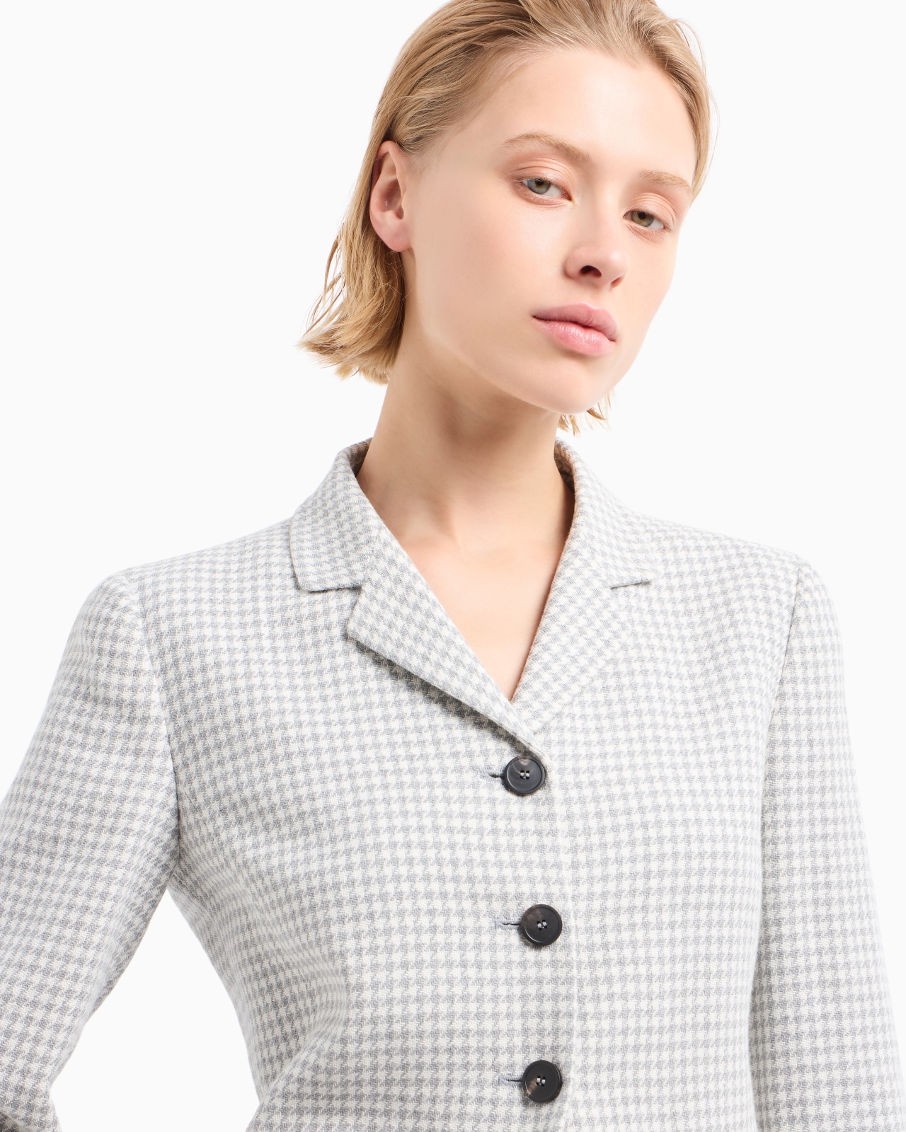 ICON JACKET IN HOUNDSTOOTH JACQUARD - 5