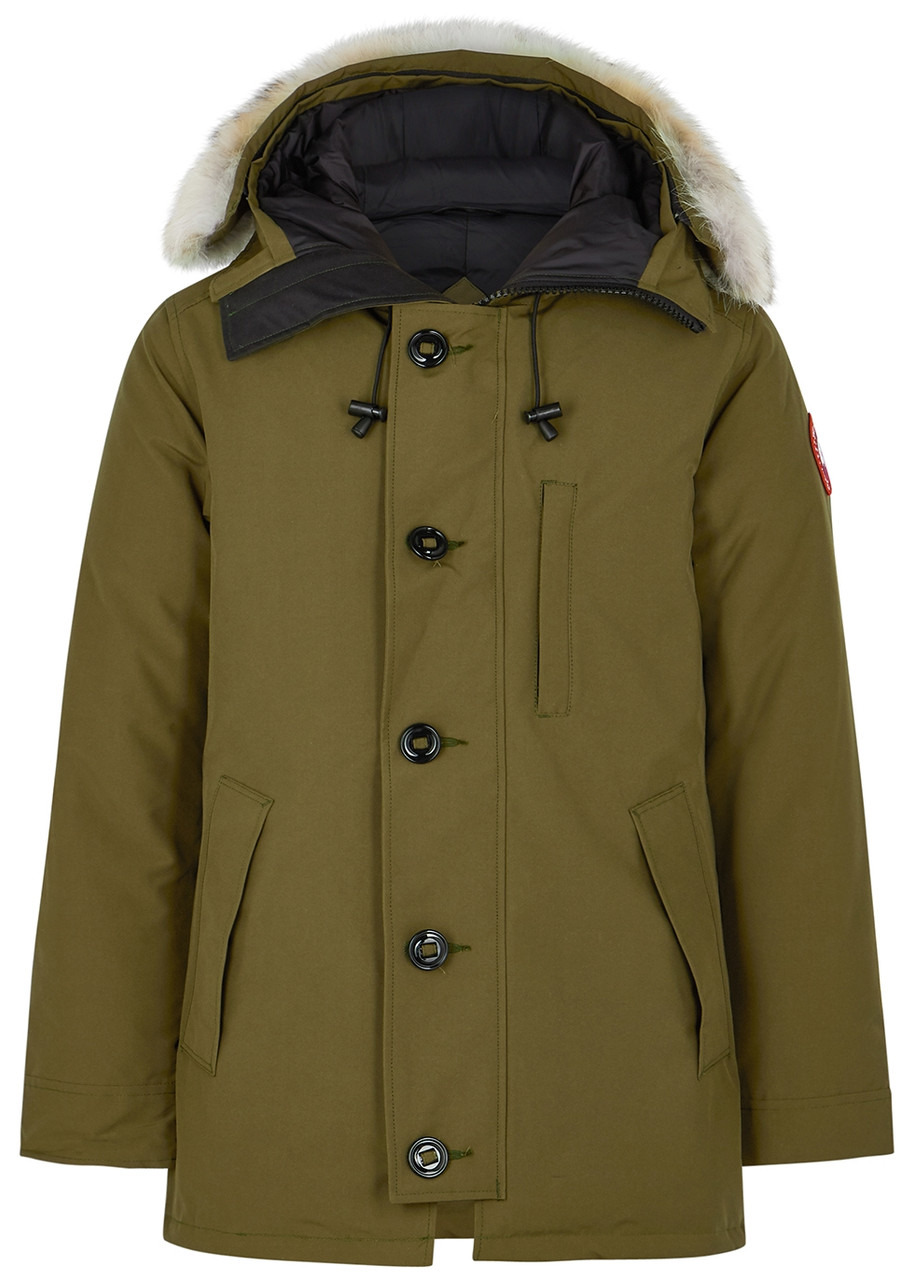 Canada Goose Chateau Fusion Fit Army Green Arctic-Tech Parka - 1