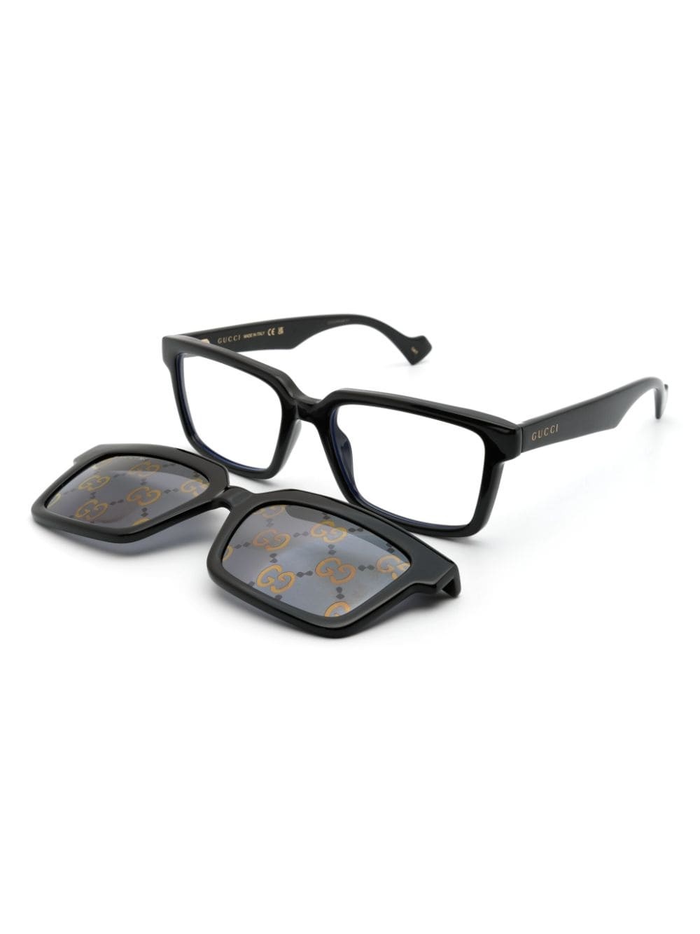 square-frame glasses - 2