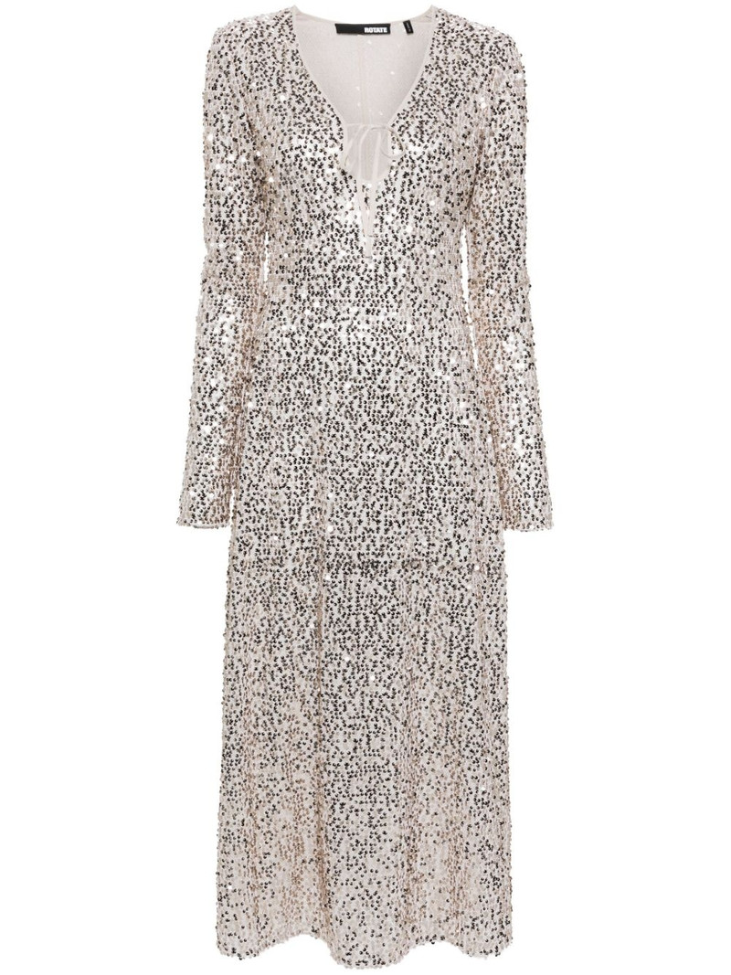 sequin-embellished dress 1