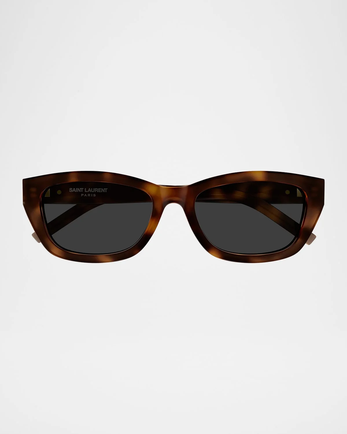 YSL 55mm Acetate Rectangular Sunglasses - 1