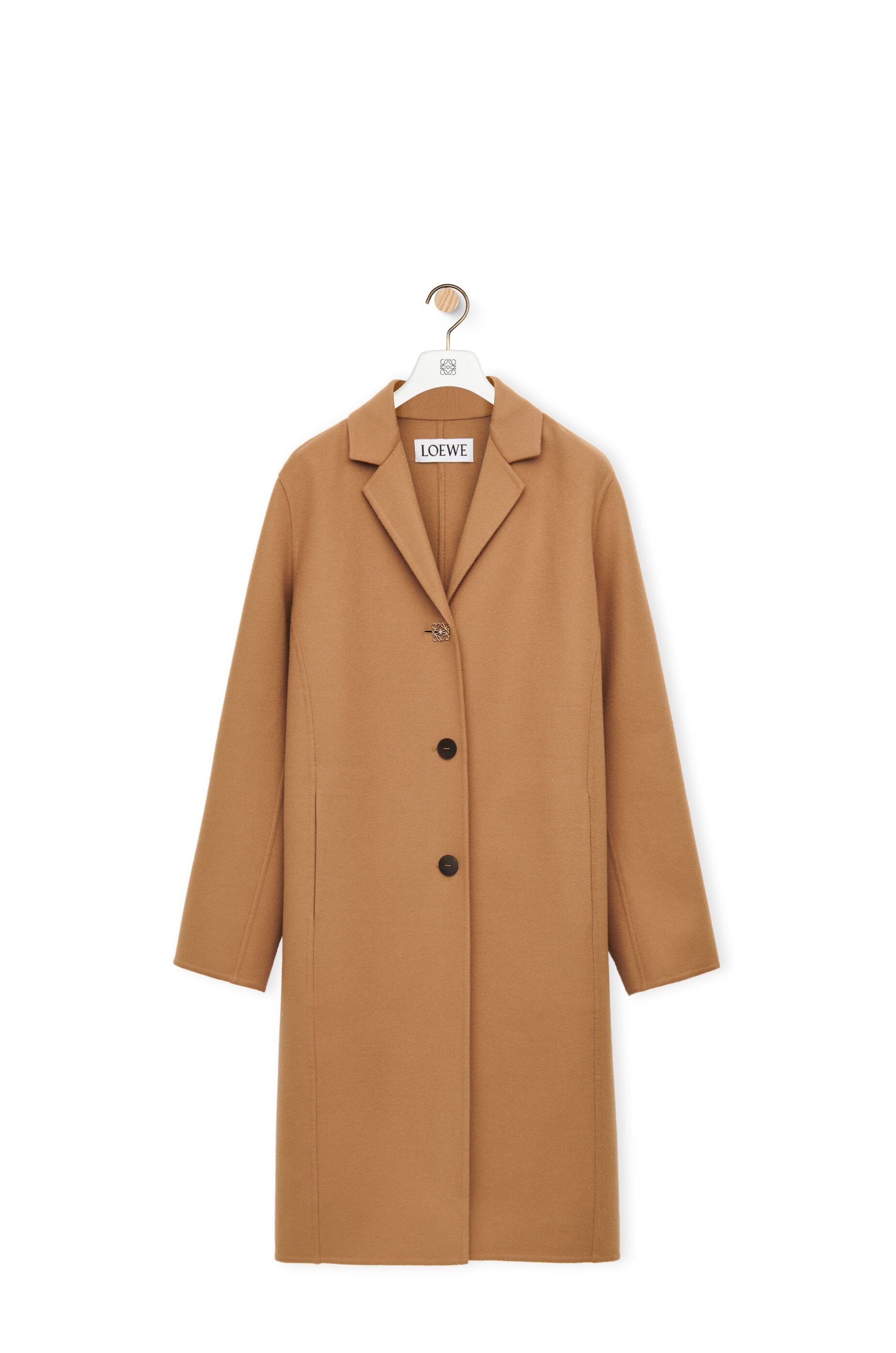 Anagram coat in wool and cashmere - 1