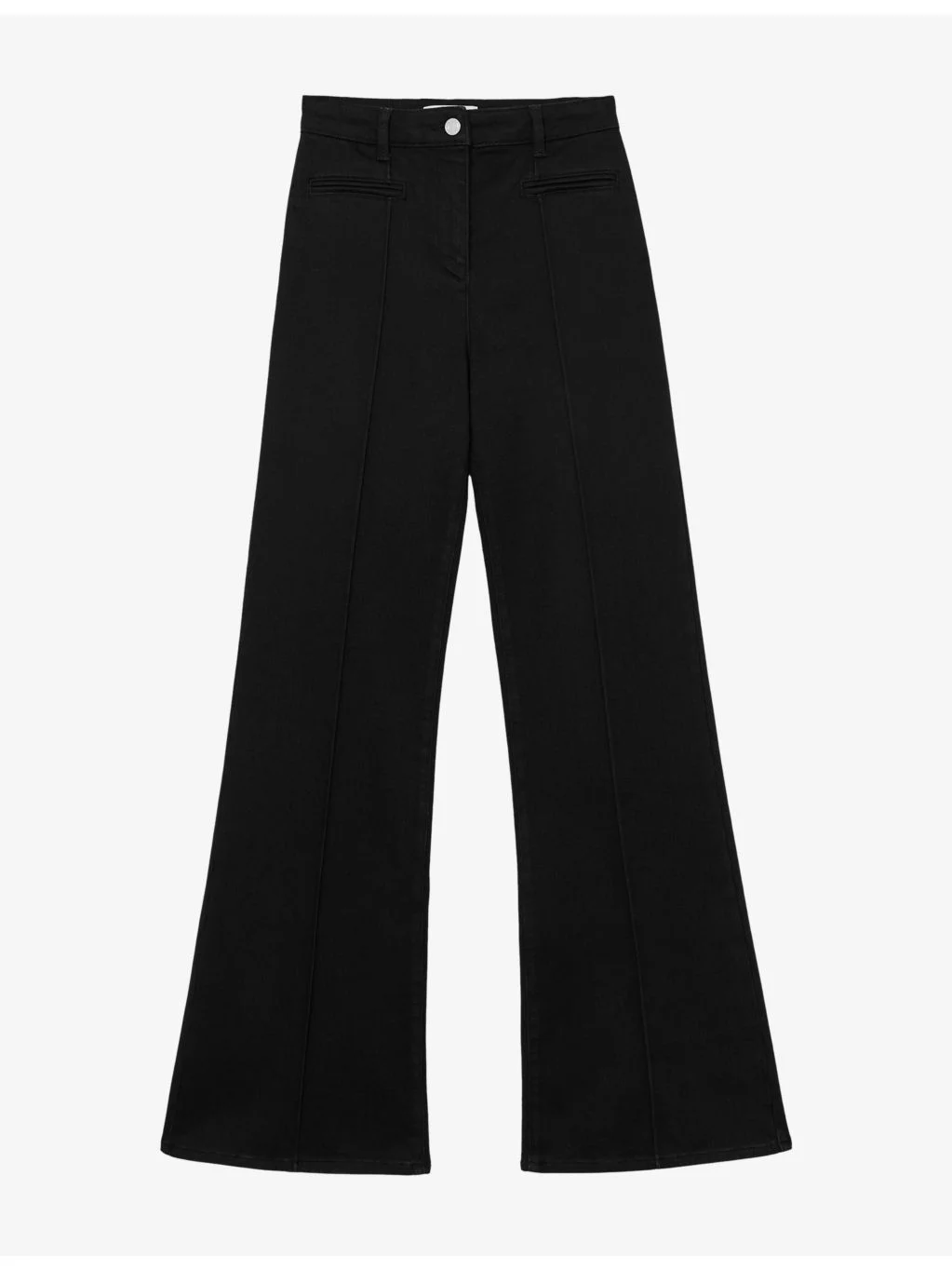 Claude Flared High-Rise Stretch-Woven Trousers - 1