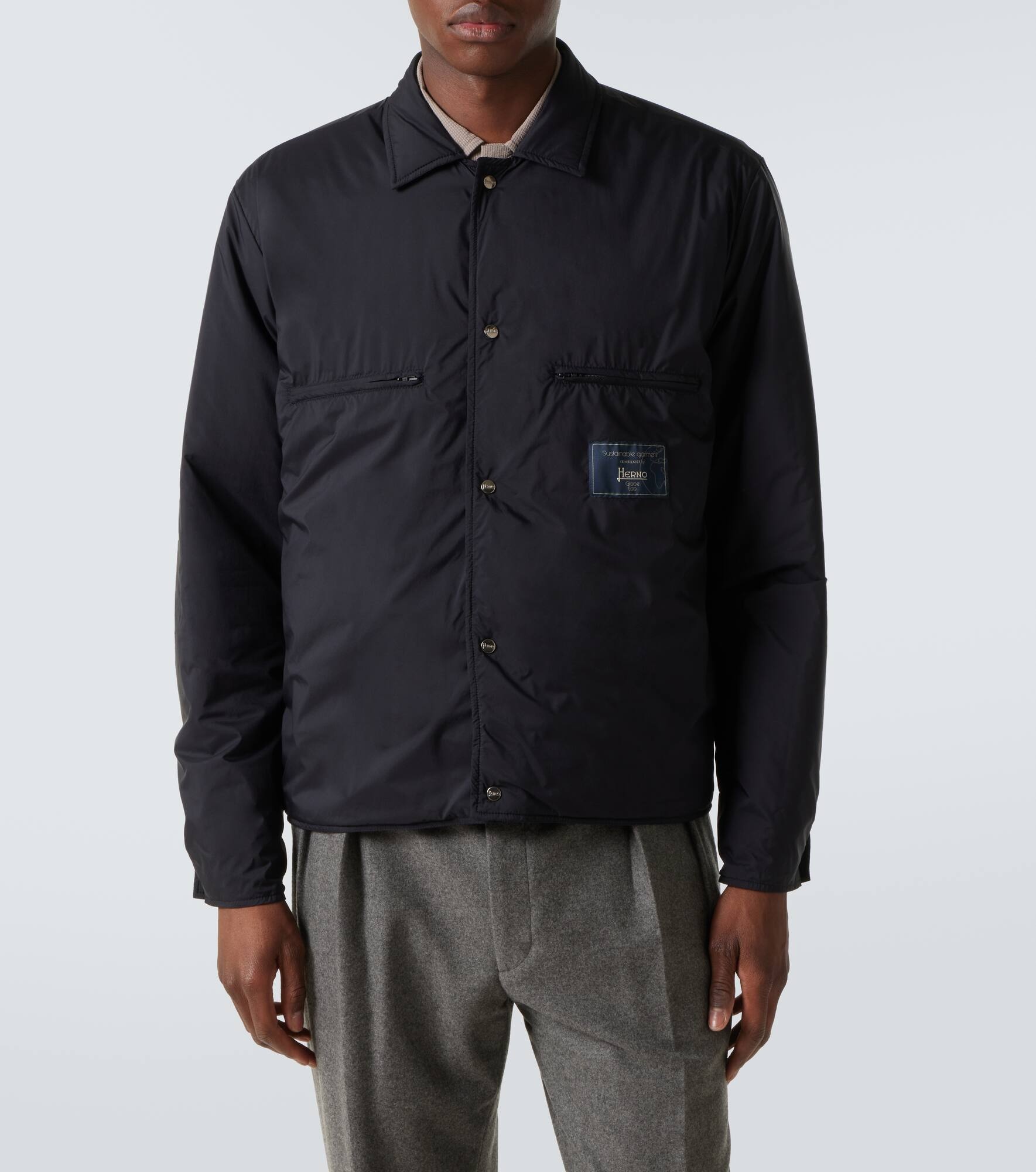 Padded technical jacket - 7
