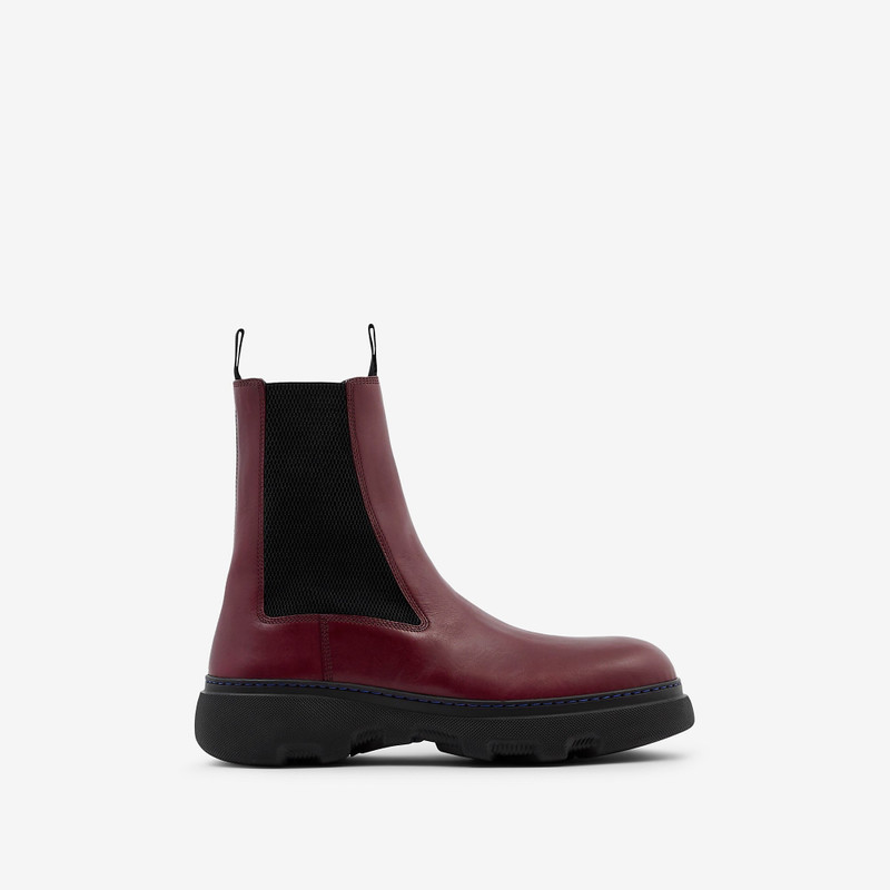 Leather Creeper Chelsea Boots 1