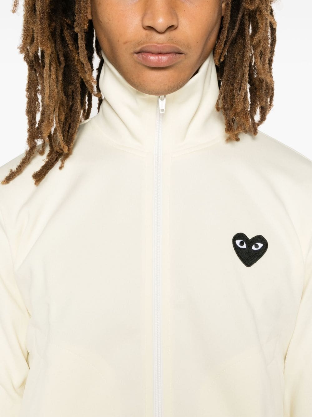 signature heart-patch sweatshirt - 5