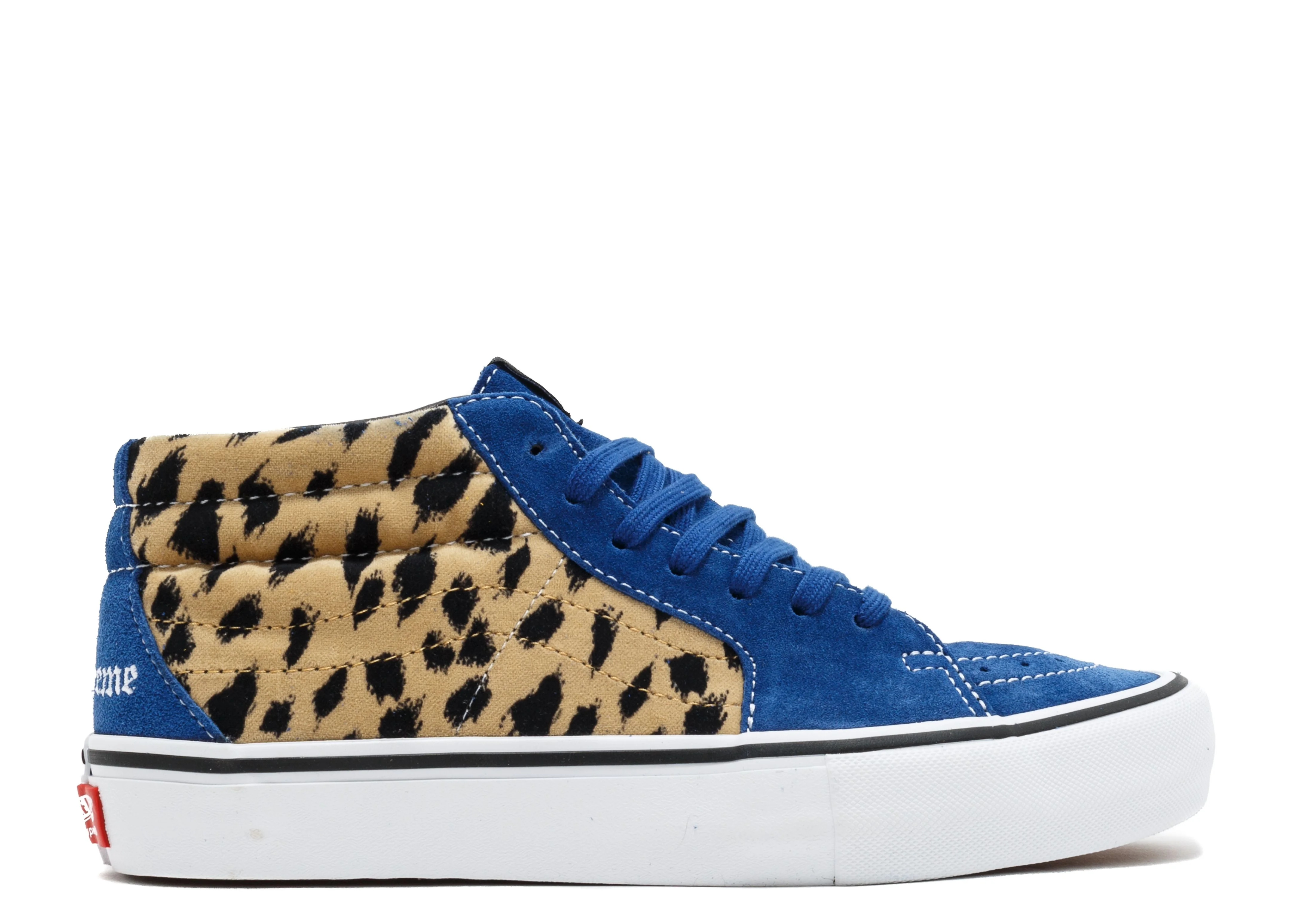 SUPREME X SK8-MID PRO 'CHEETAH VELVET' - 1