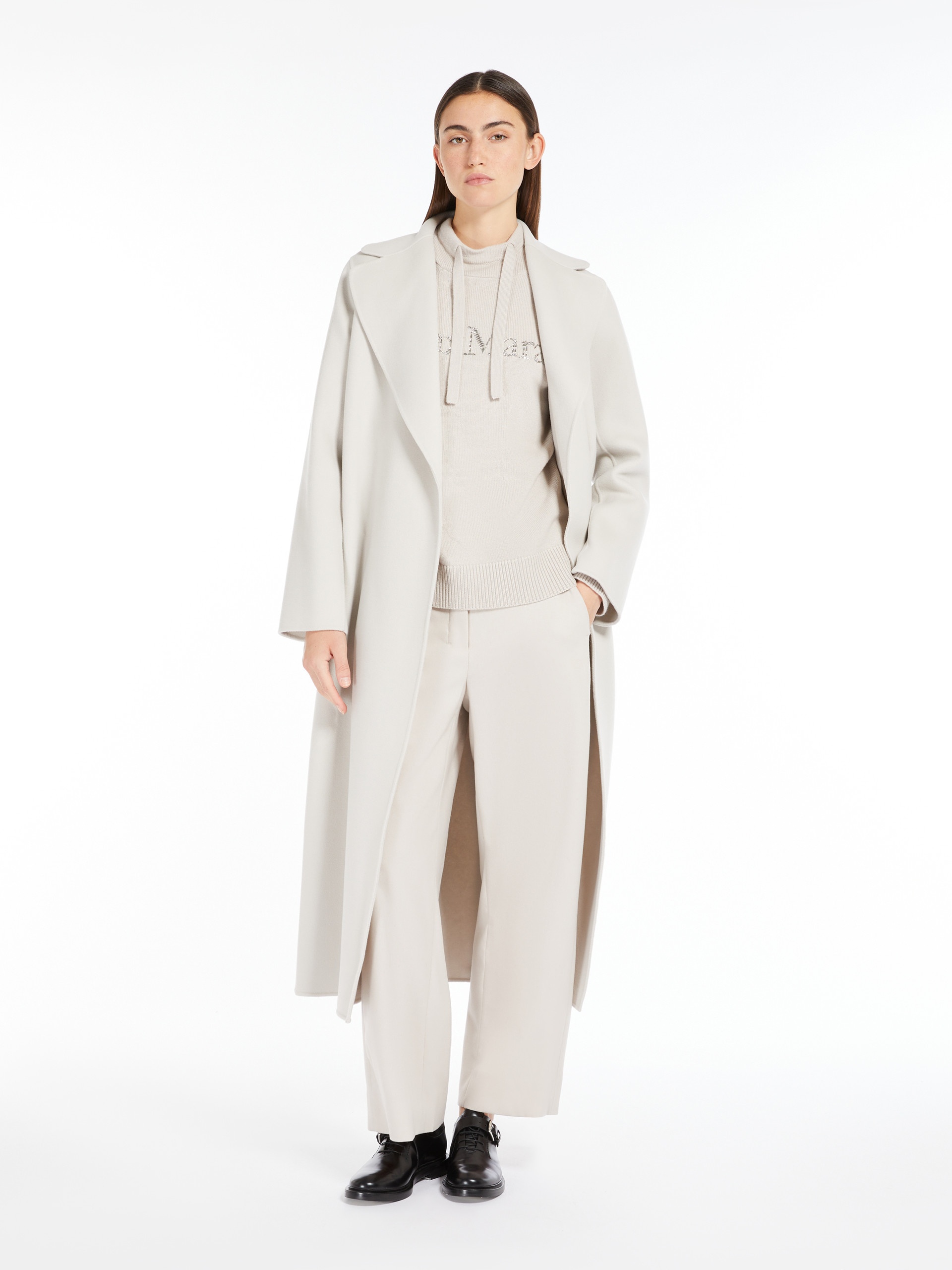 POLDO Wool coat with belt - 2