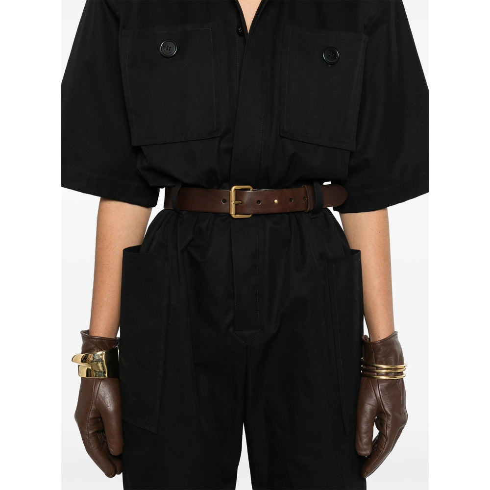 Saint Laurent Black All In One - Jumpsuits Women - 5